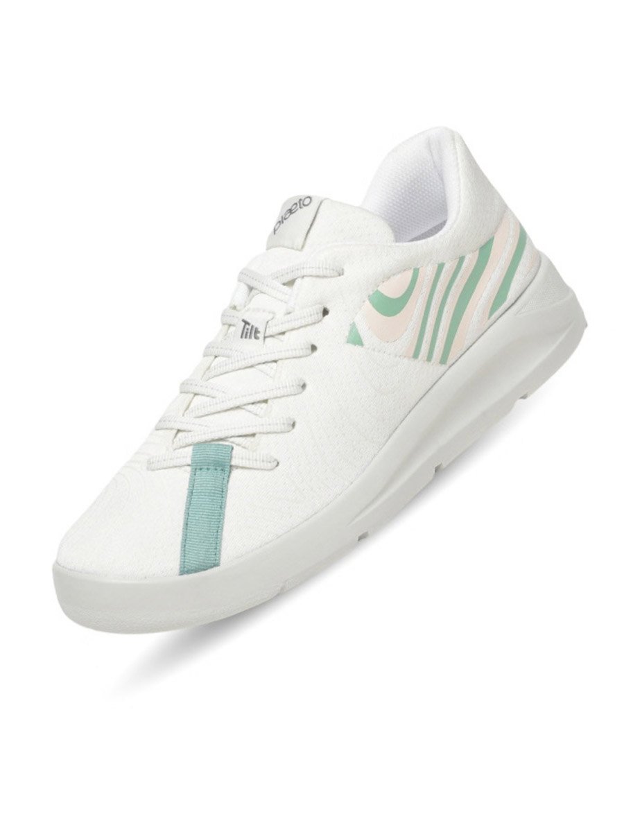 Womens White Casual Sneakers