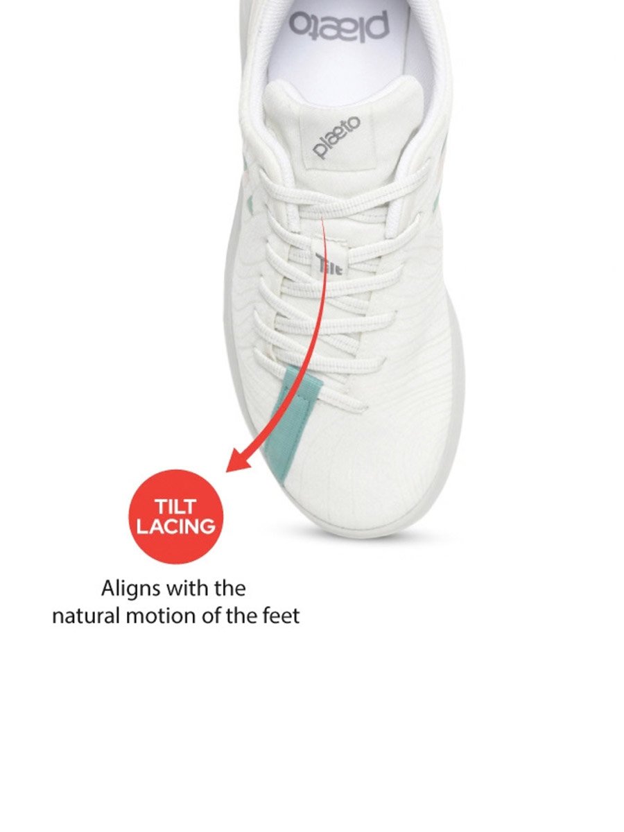 Womens White Casual Sneakers