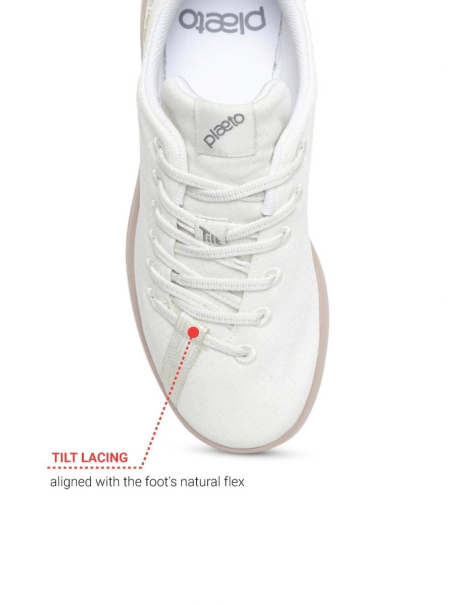 Mens Ace White Casual Sneakers