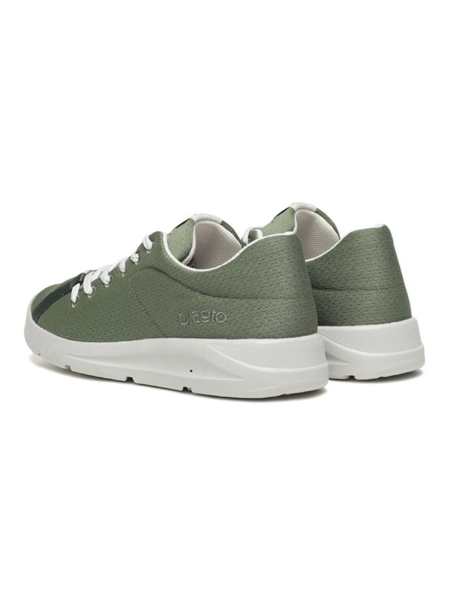 Mens Olive Casual Sneakers - Everyday Comfort Shoes