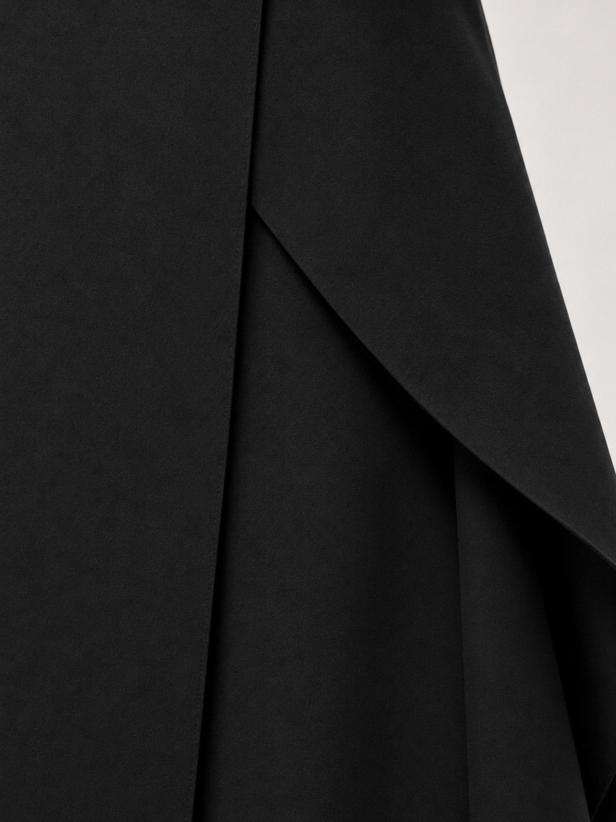 Black Wide-Leg Co-ord Set