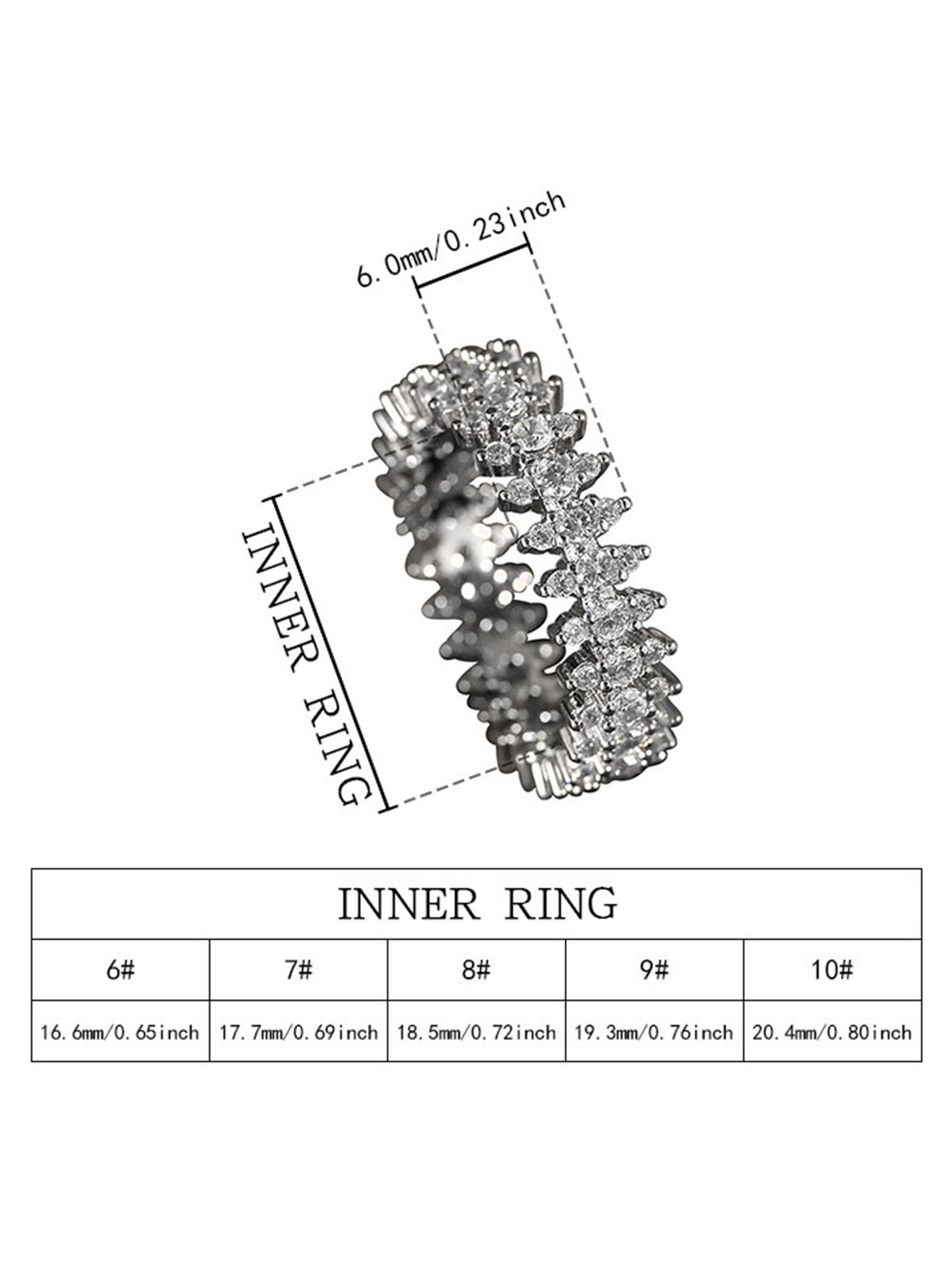 Silver Zirconia Ring