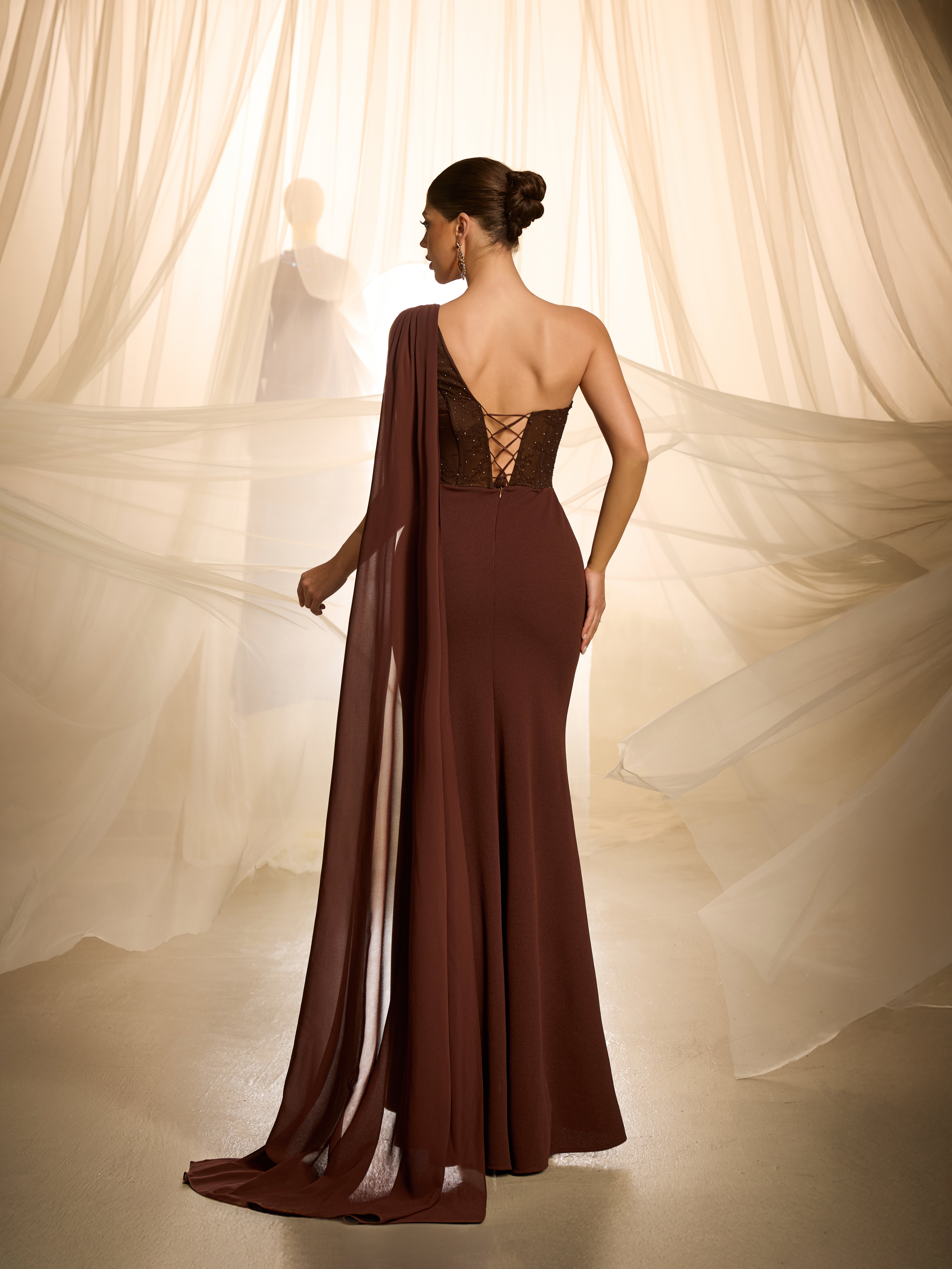 Embellished Bodycon Maxi Dress