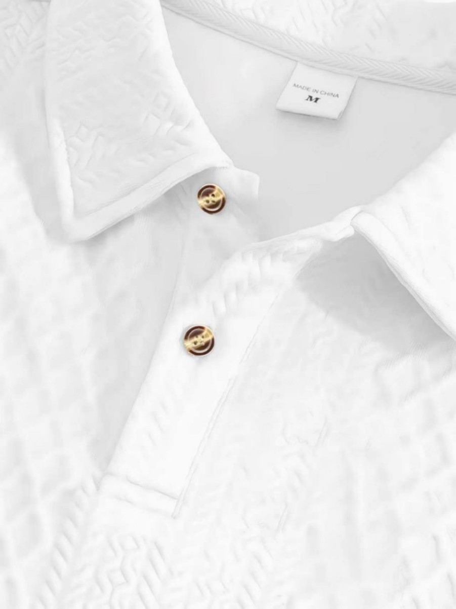 White Solid Regular and Shorts Set