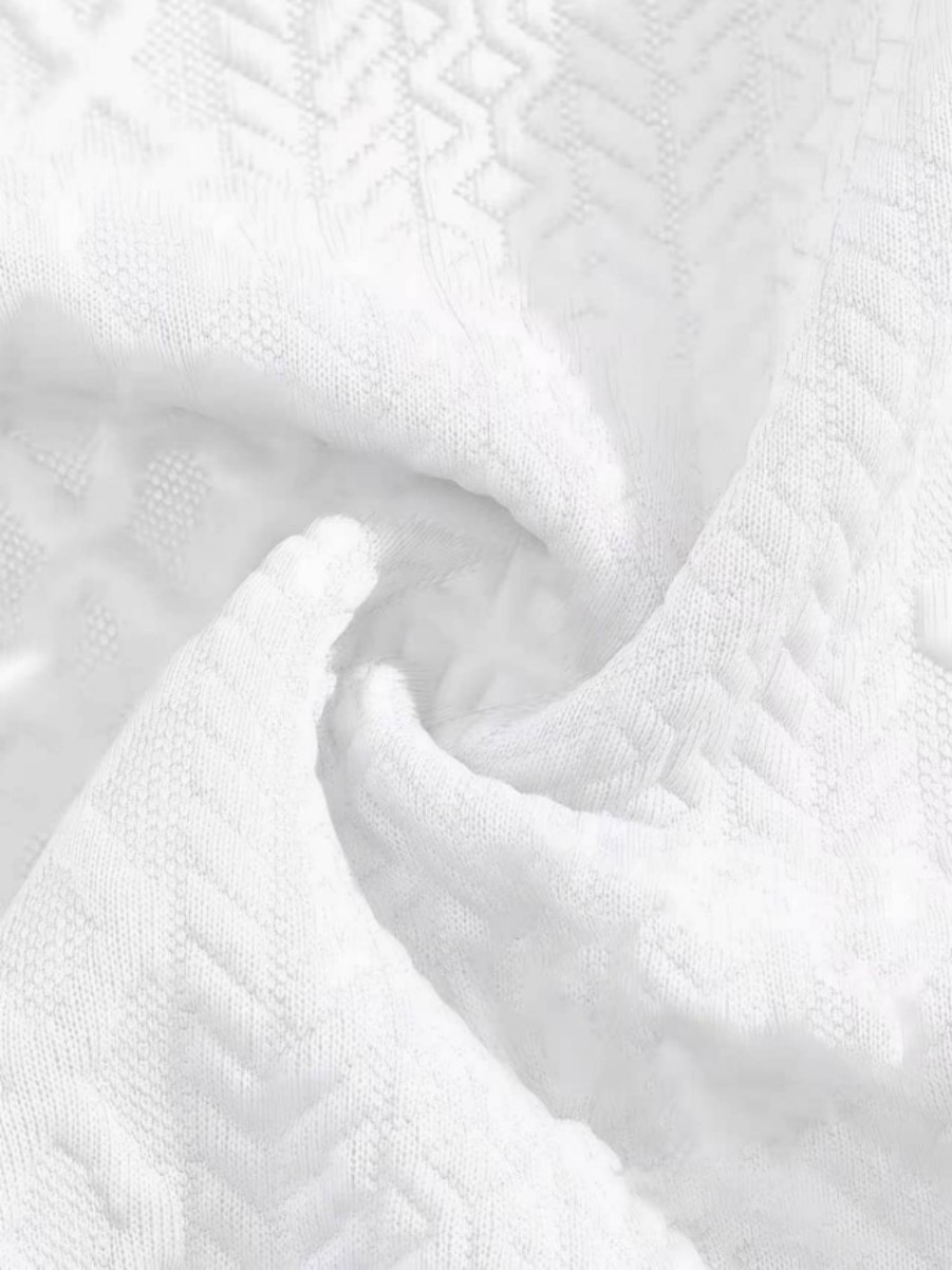 White Solid Regular and Shorts Set