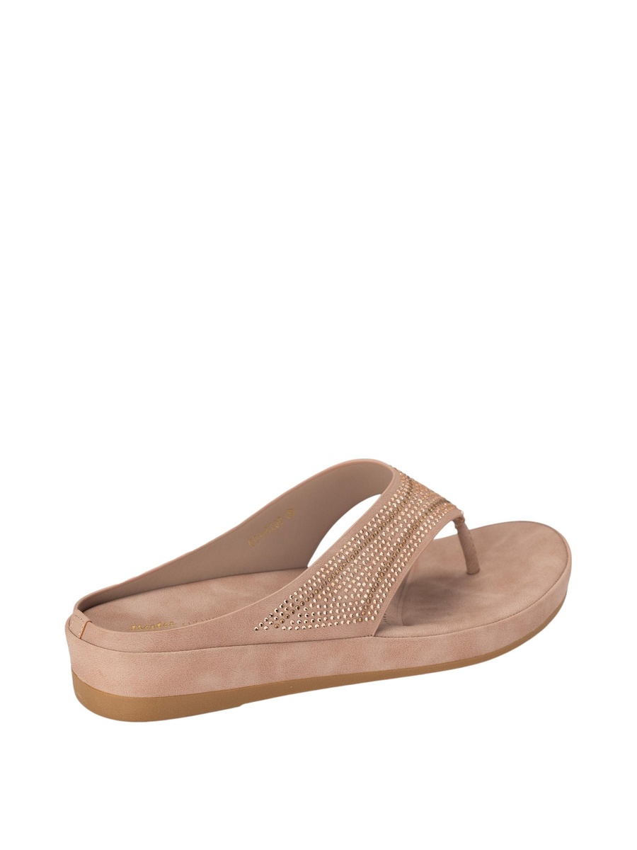 Pink Comfit Embellished Sandals
