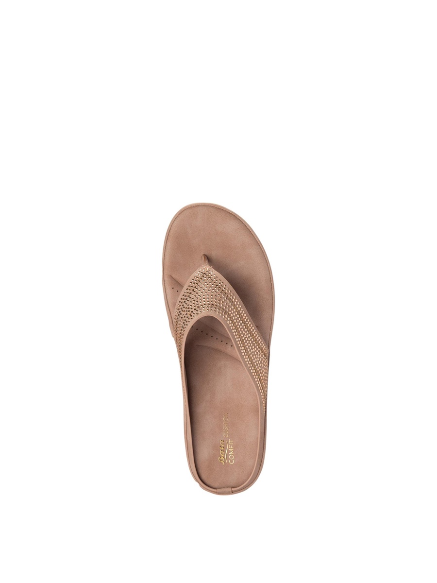Pink Comfit Embellished Sandals