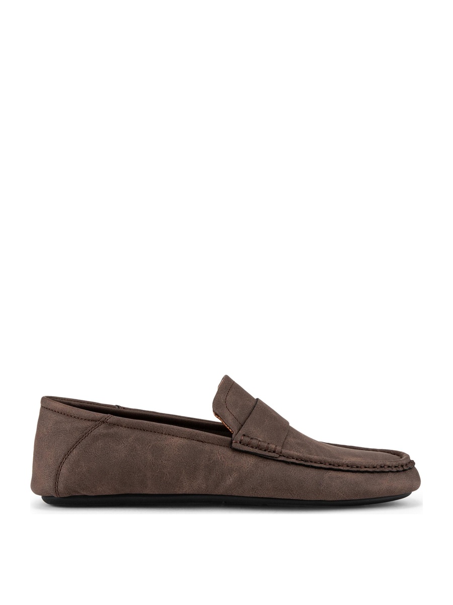 Men Brown Classic Penny Loafers