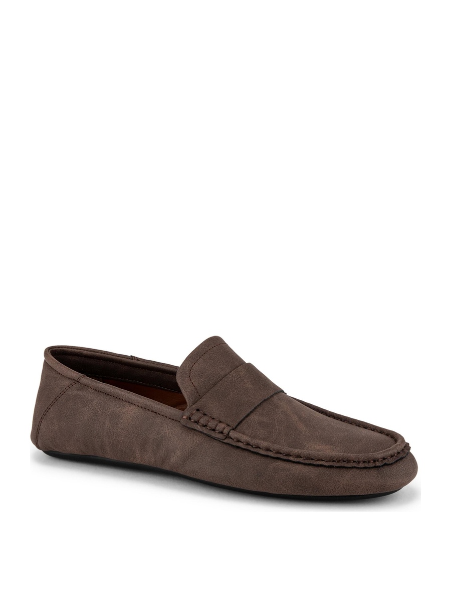 Men Brown Classic Penny Loafers