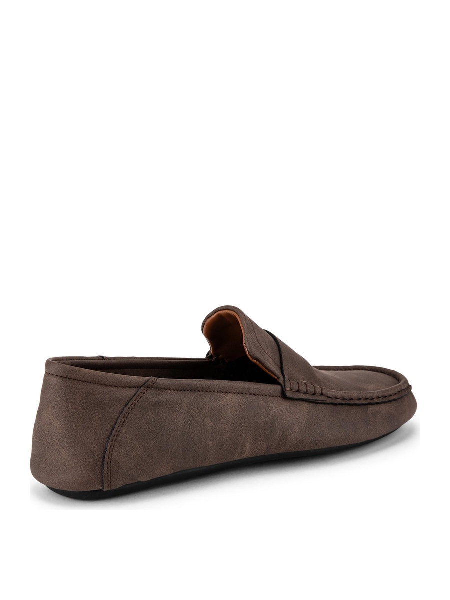 Men Brown Classic Penny Loafers