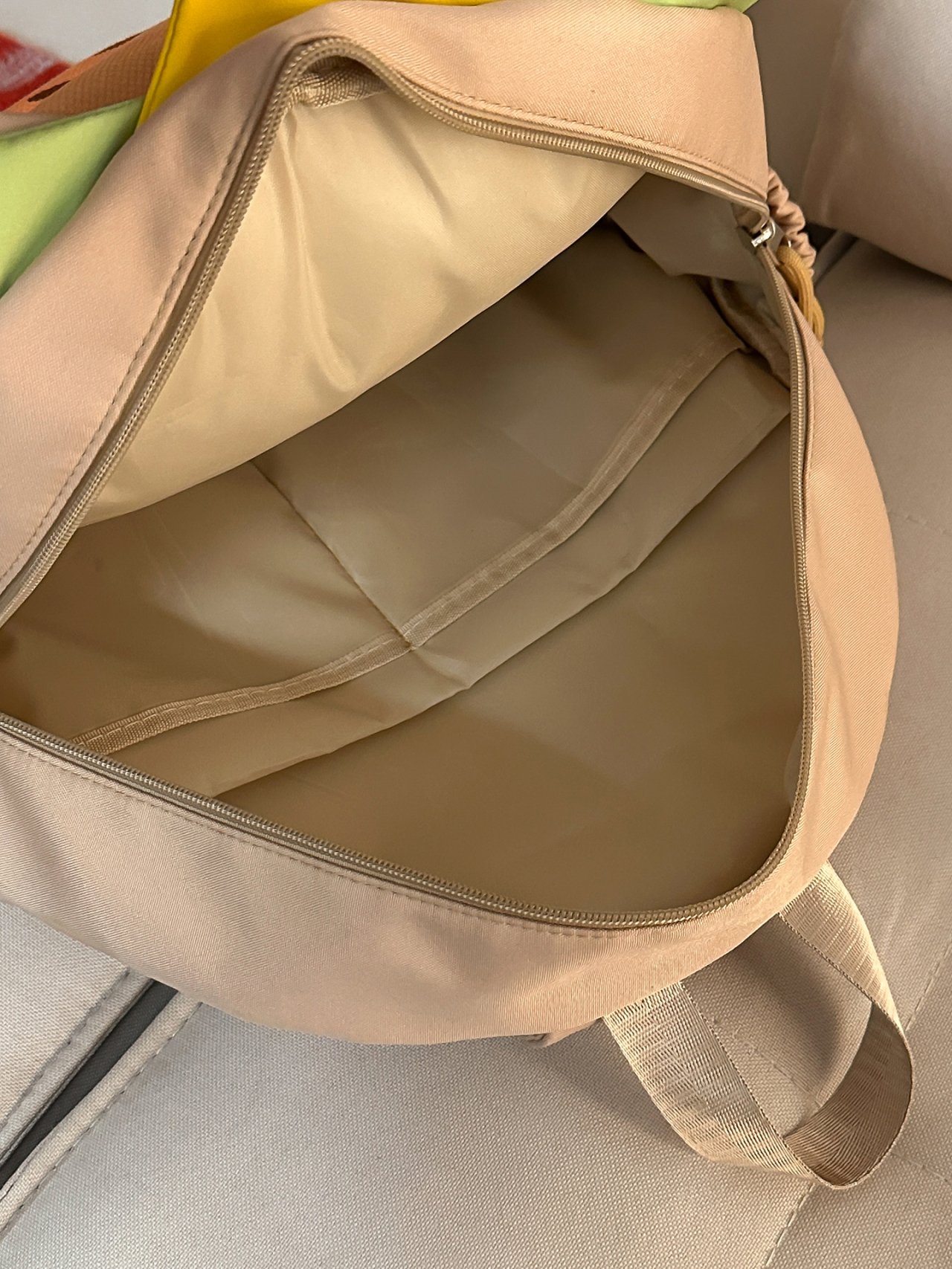 Brown Burger Backpack