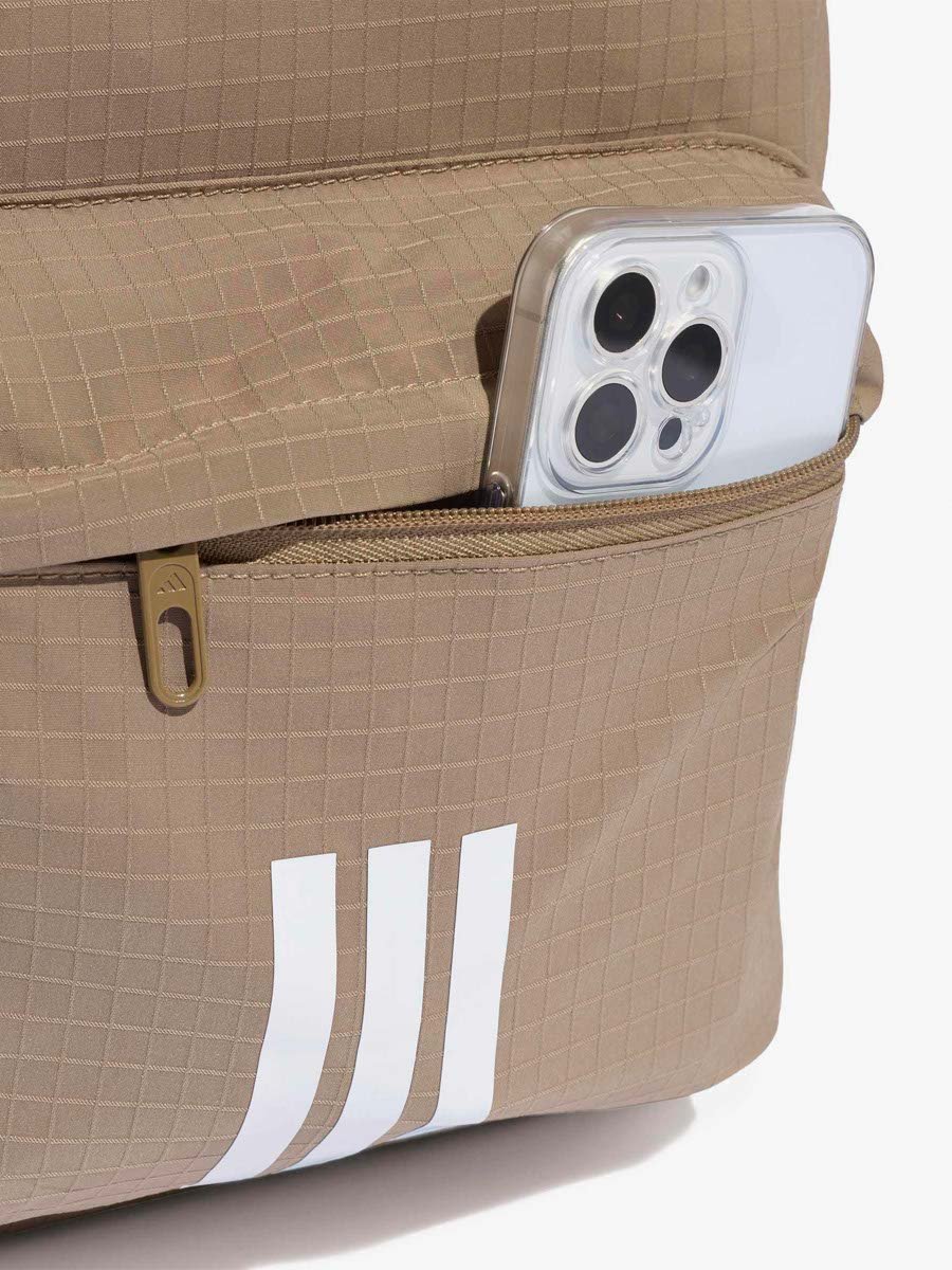Beige Essentials 3-Stripes Backpack