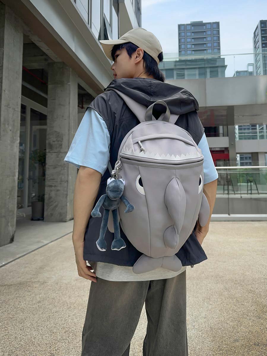 Grey Shark Backpack 