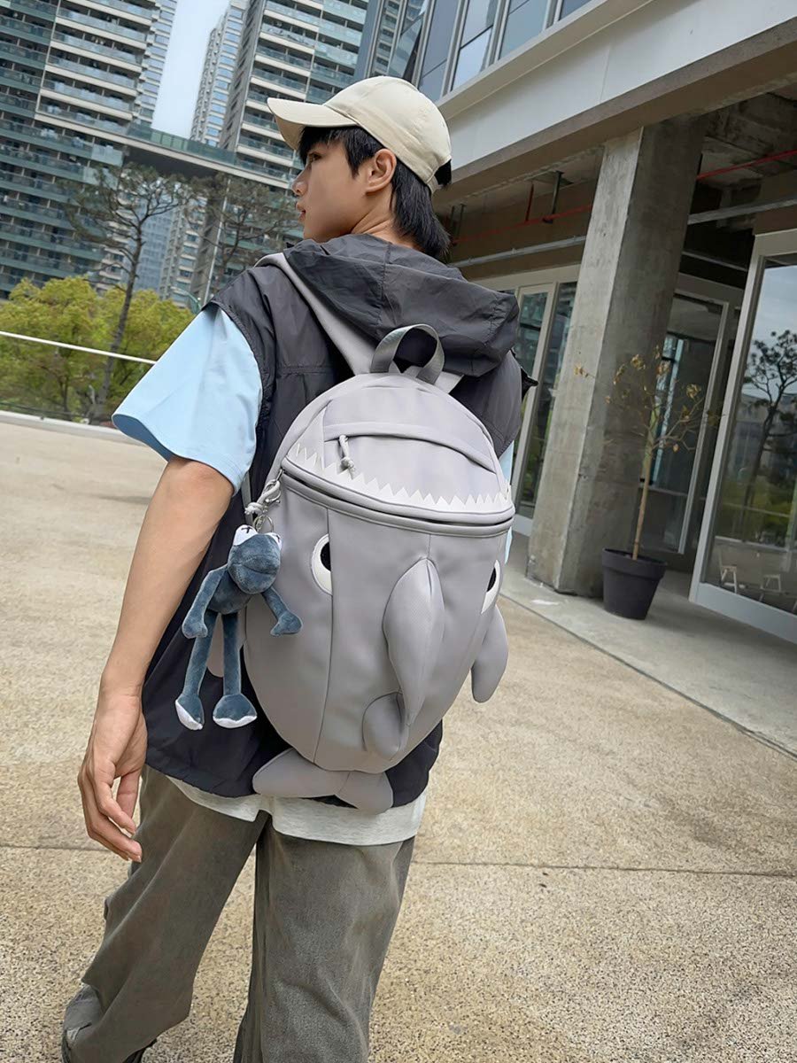 Grey Shark Backpack 