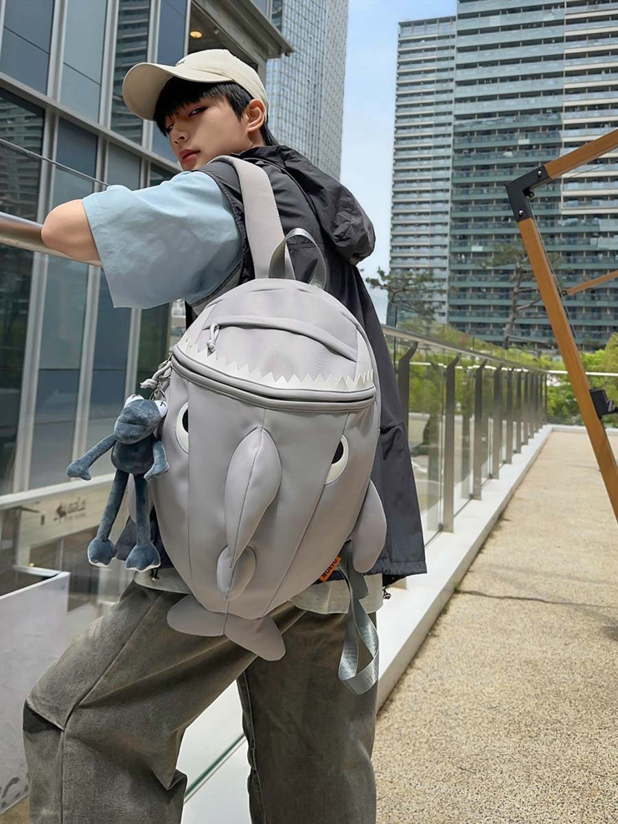 Grey Shark Backpack 