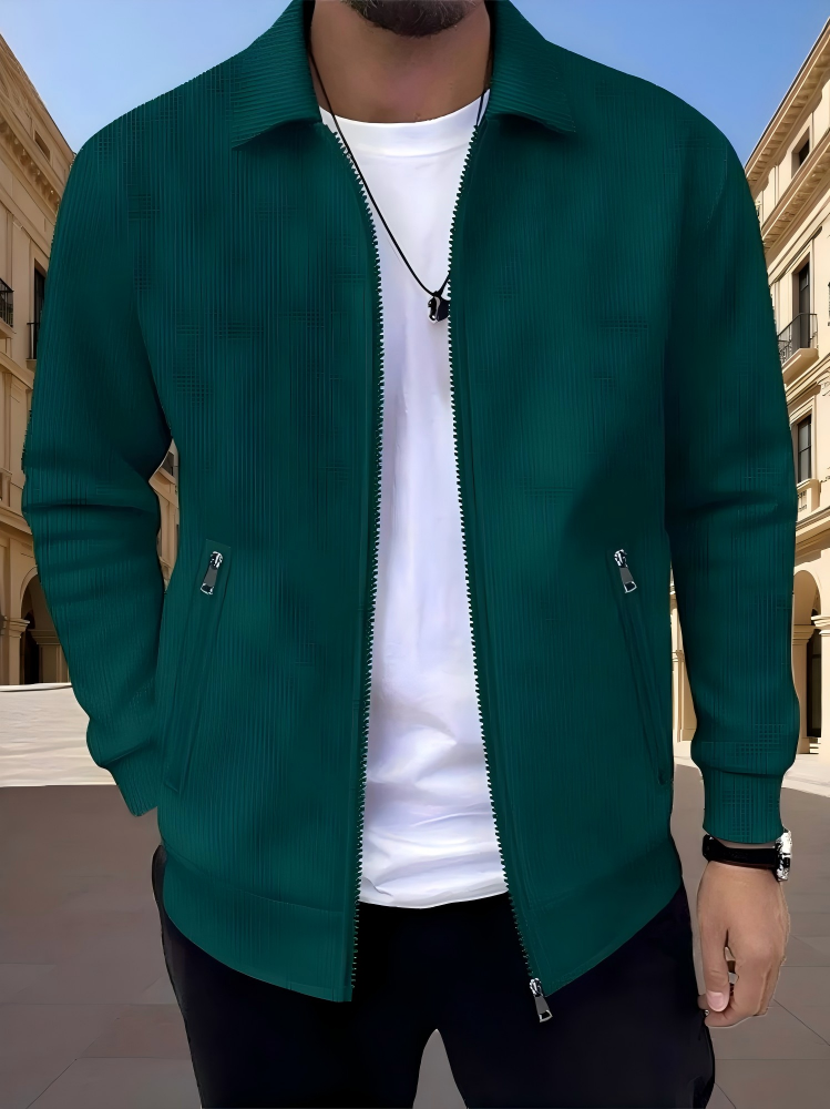 جاكيت أنيق ومقاوم للتجاعيد ومسامي للرجال