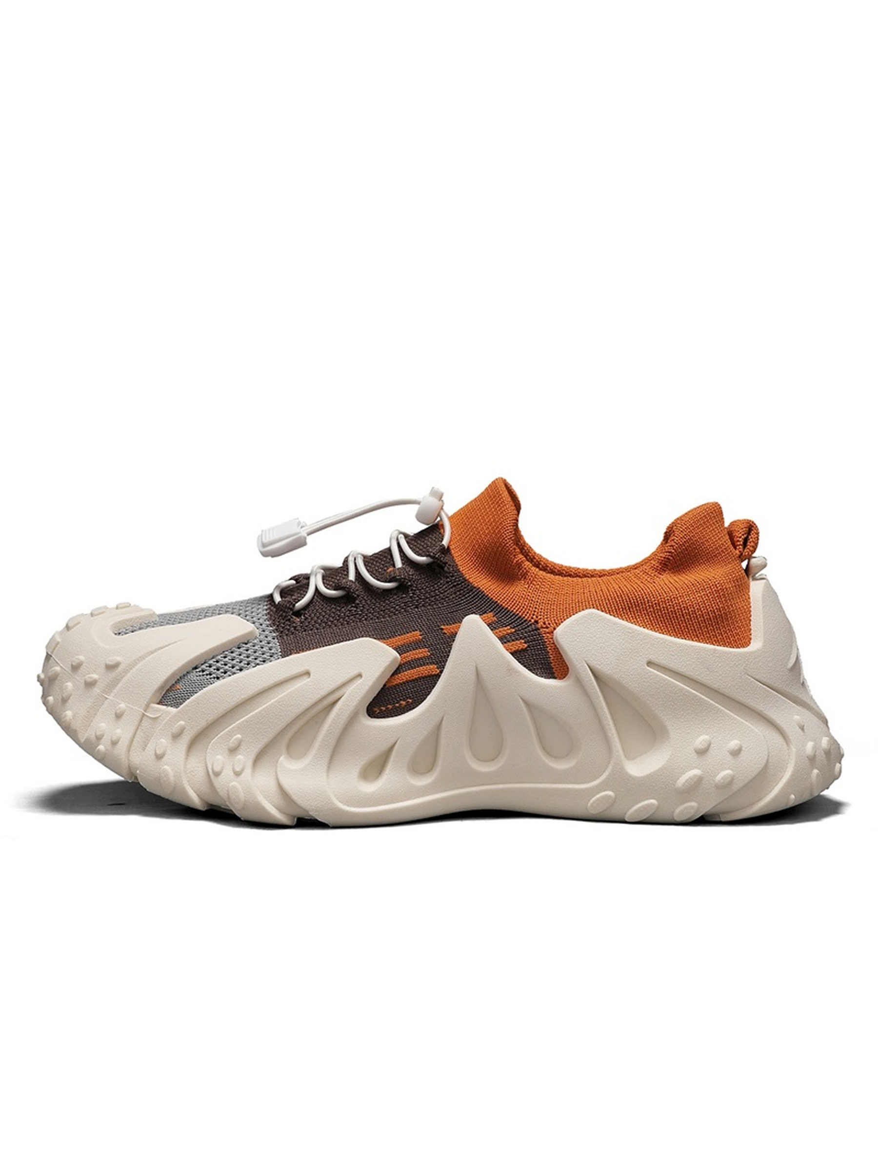 Men Textile Drawcord Chunky Sneakers
