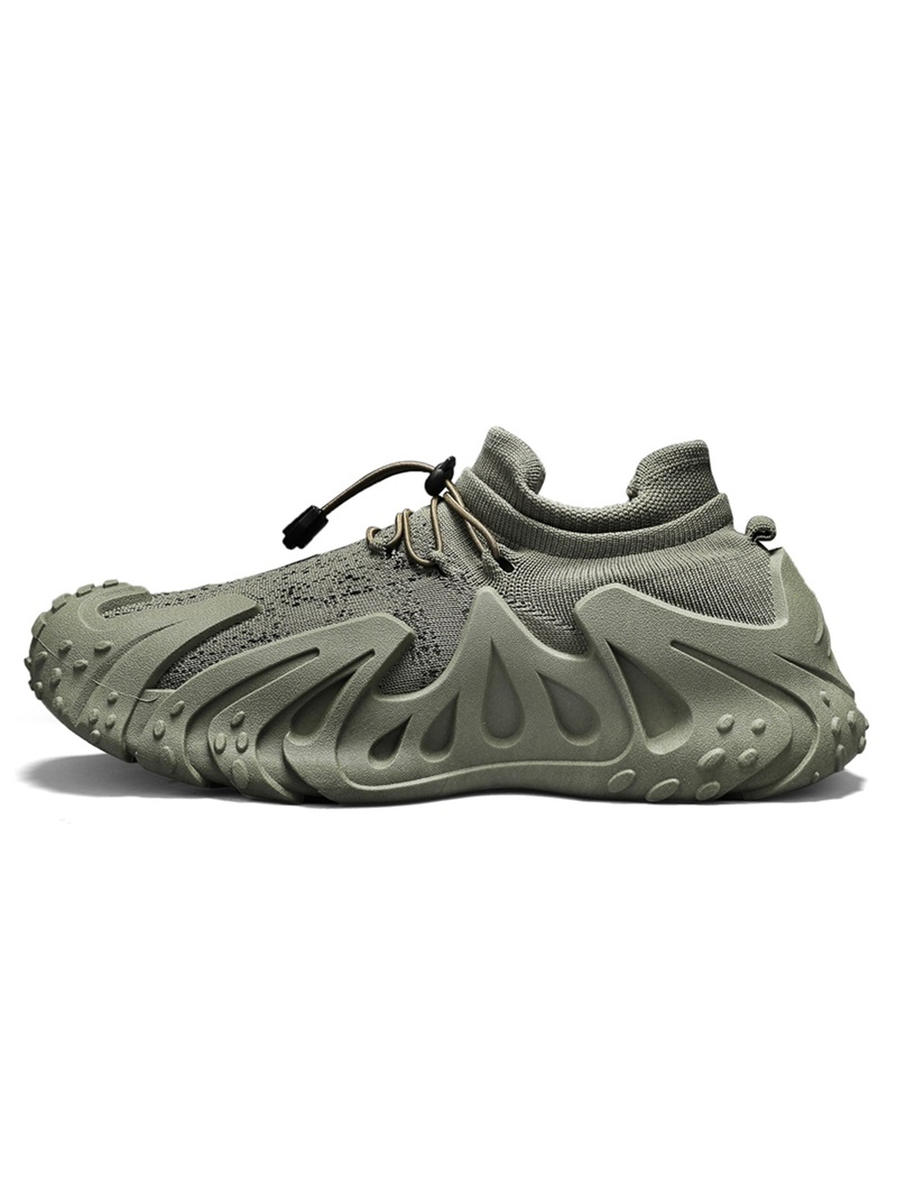 Men Textile Drawcord Chunky Sneakers