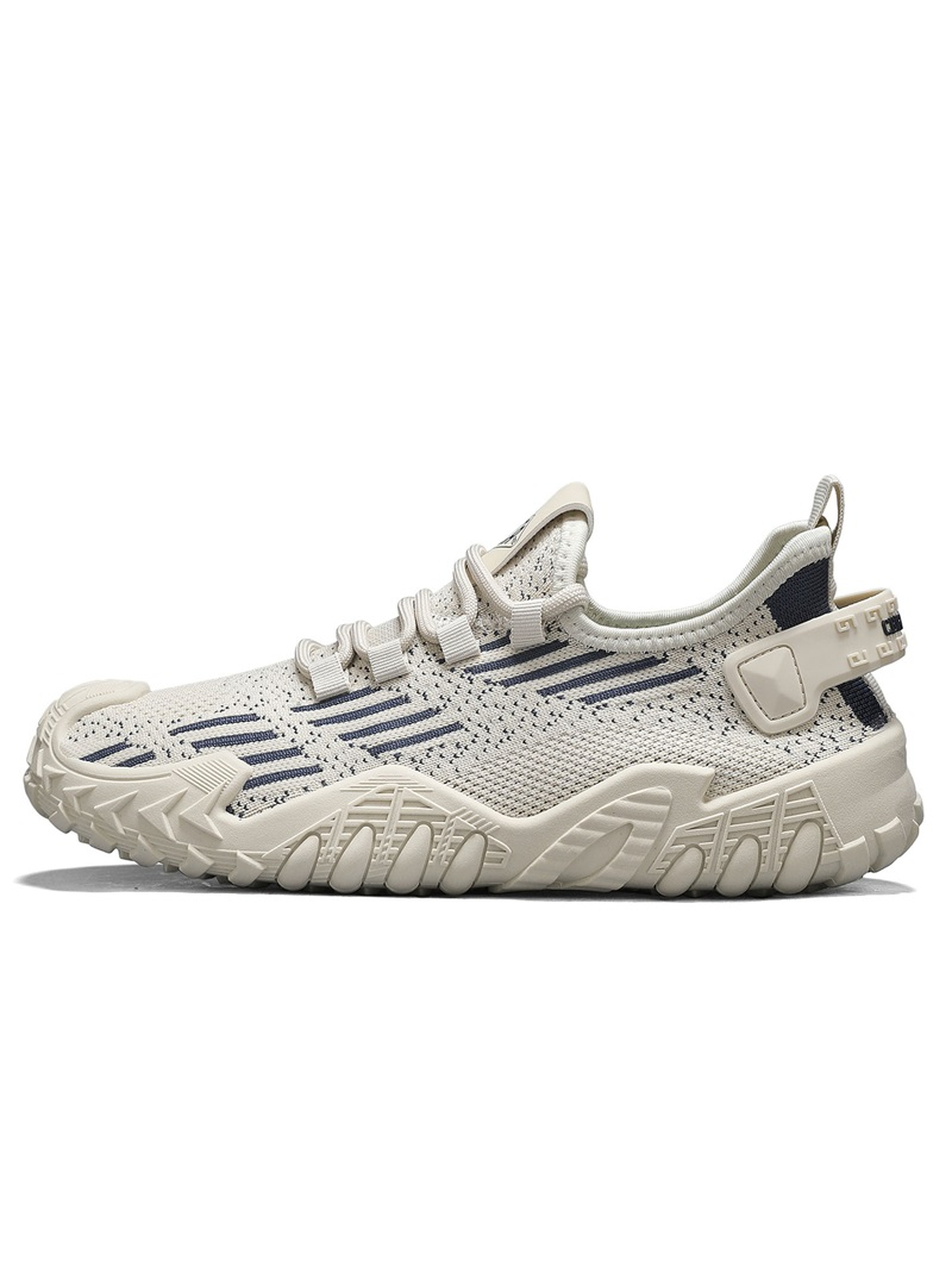 Men Textile Chunky Lace-Up Sneakers