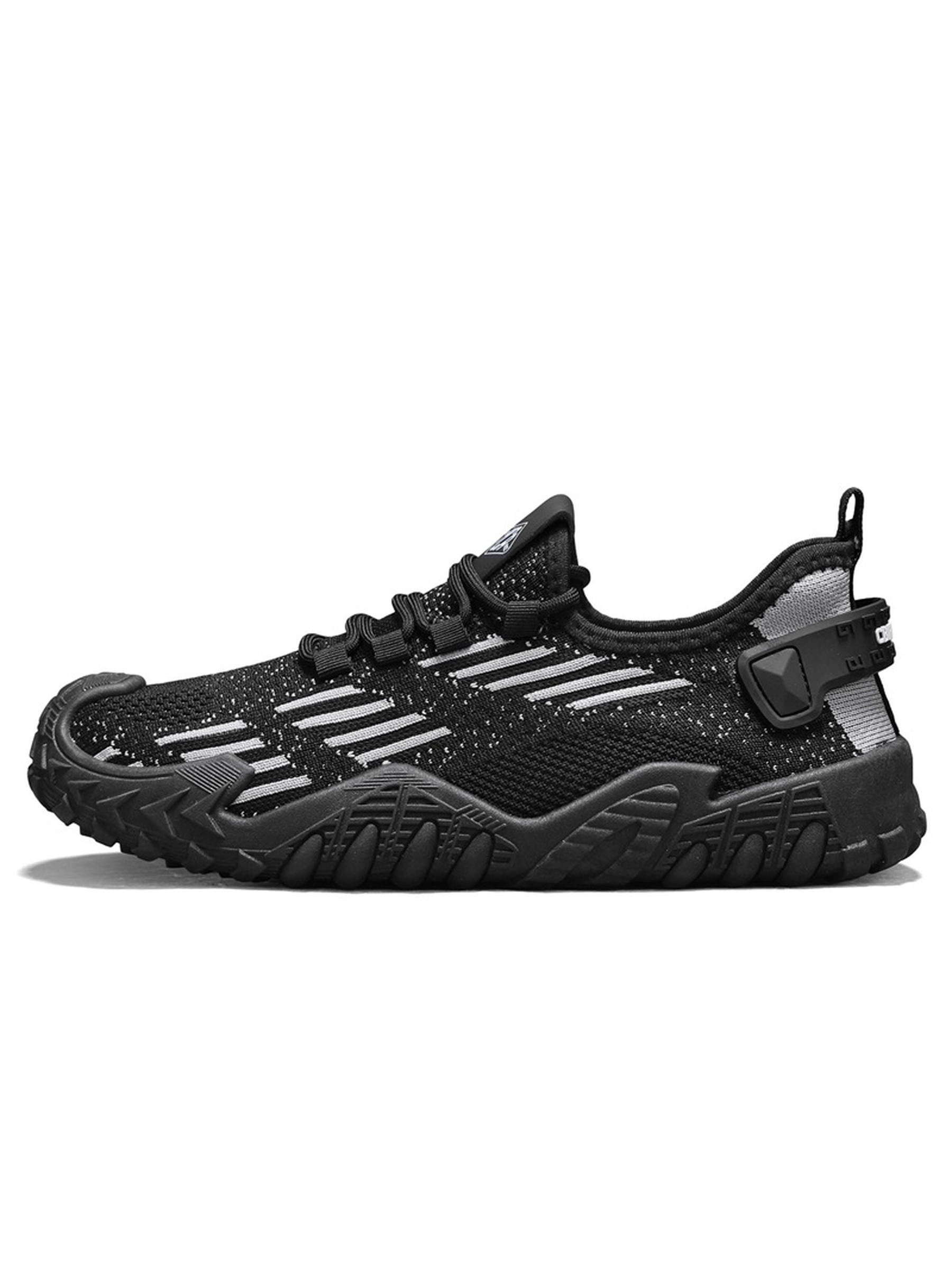 Men Textile Chunky Lace-Up Sneakers