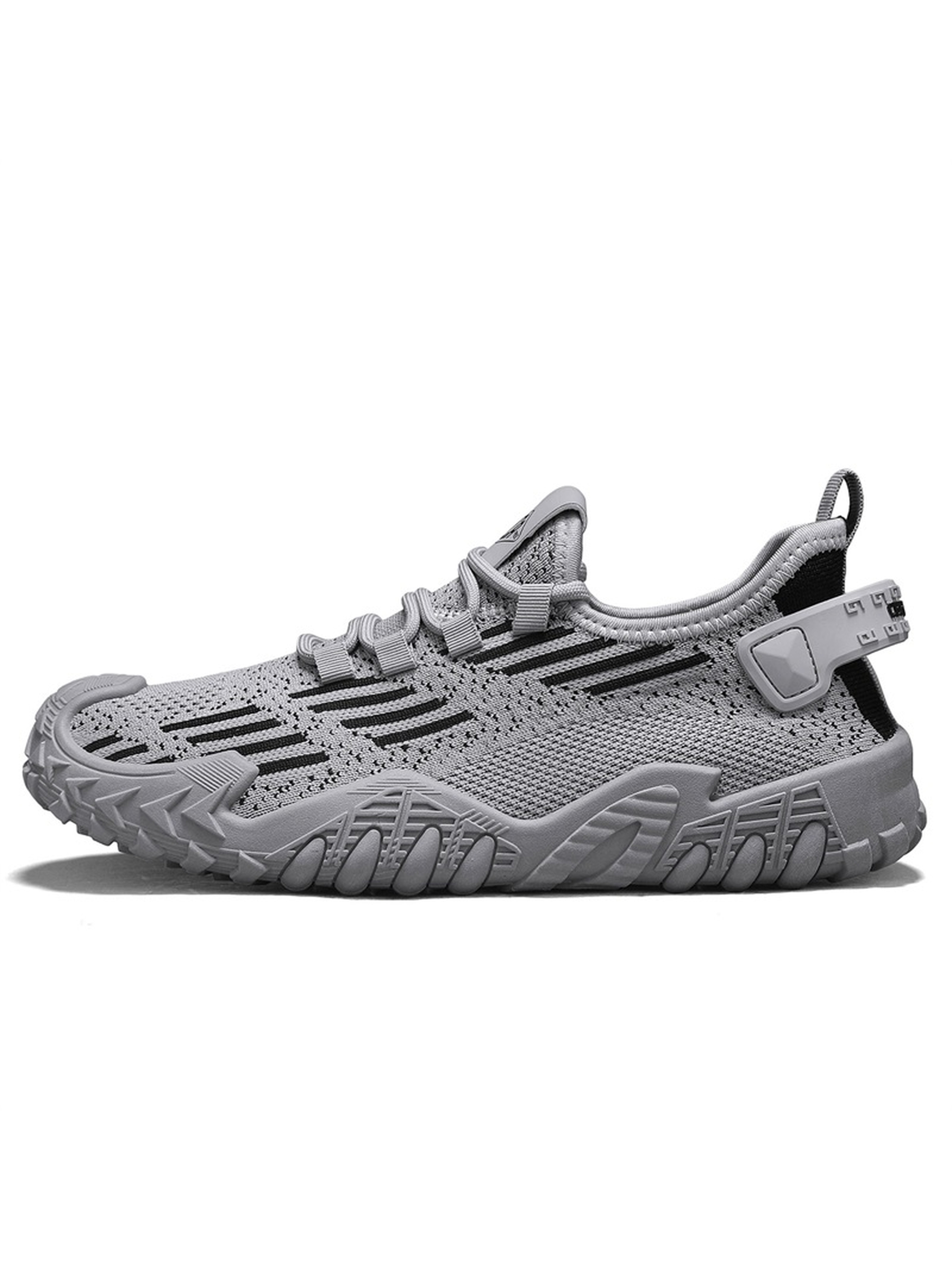 Men Textile Chunky Lace-Up Sneakers