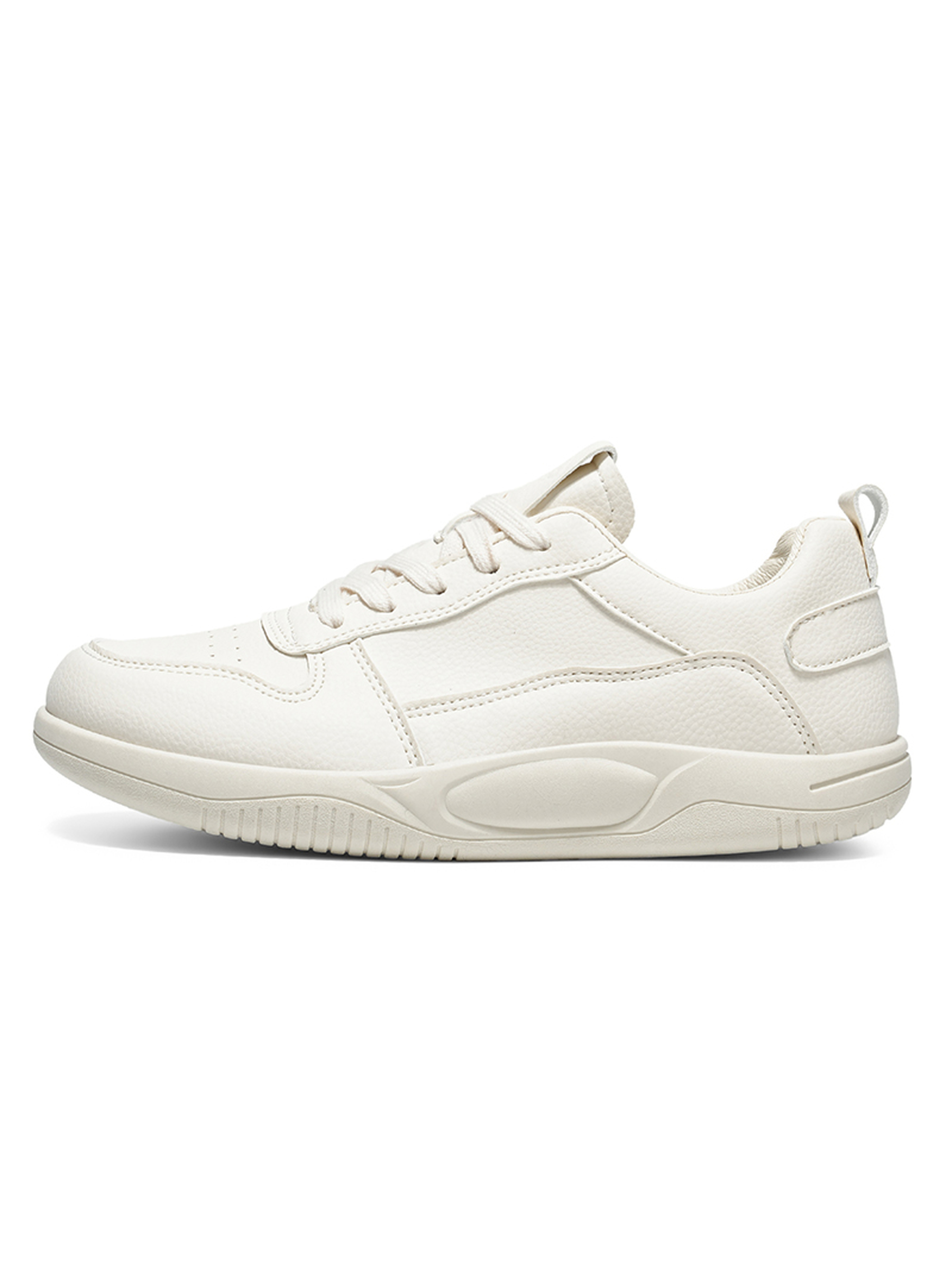 Men PU Lace-Up Sneakers