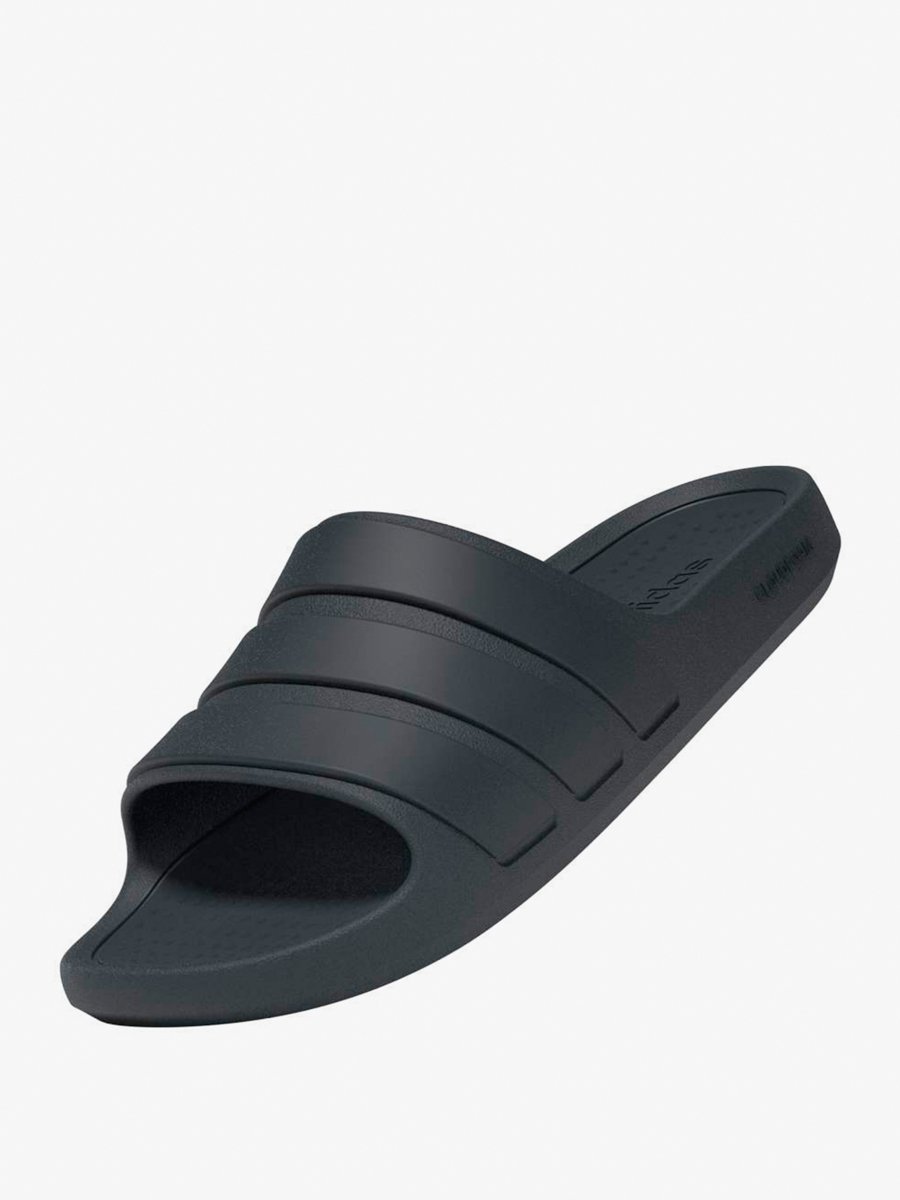 Black Adilette Flow Slides