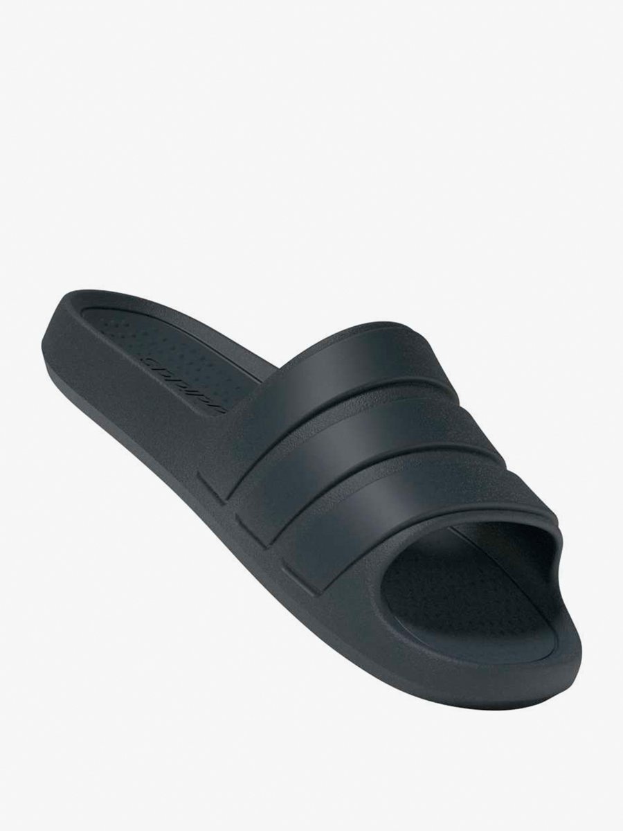 Black Adilette Flow Slides