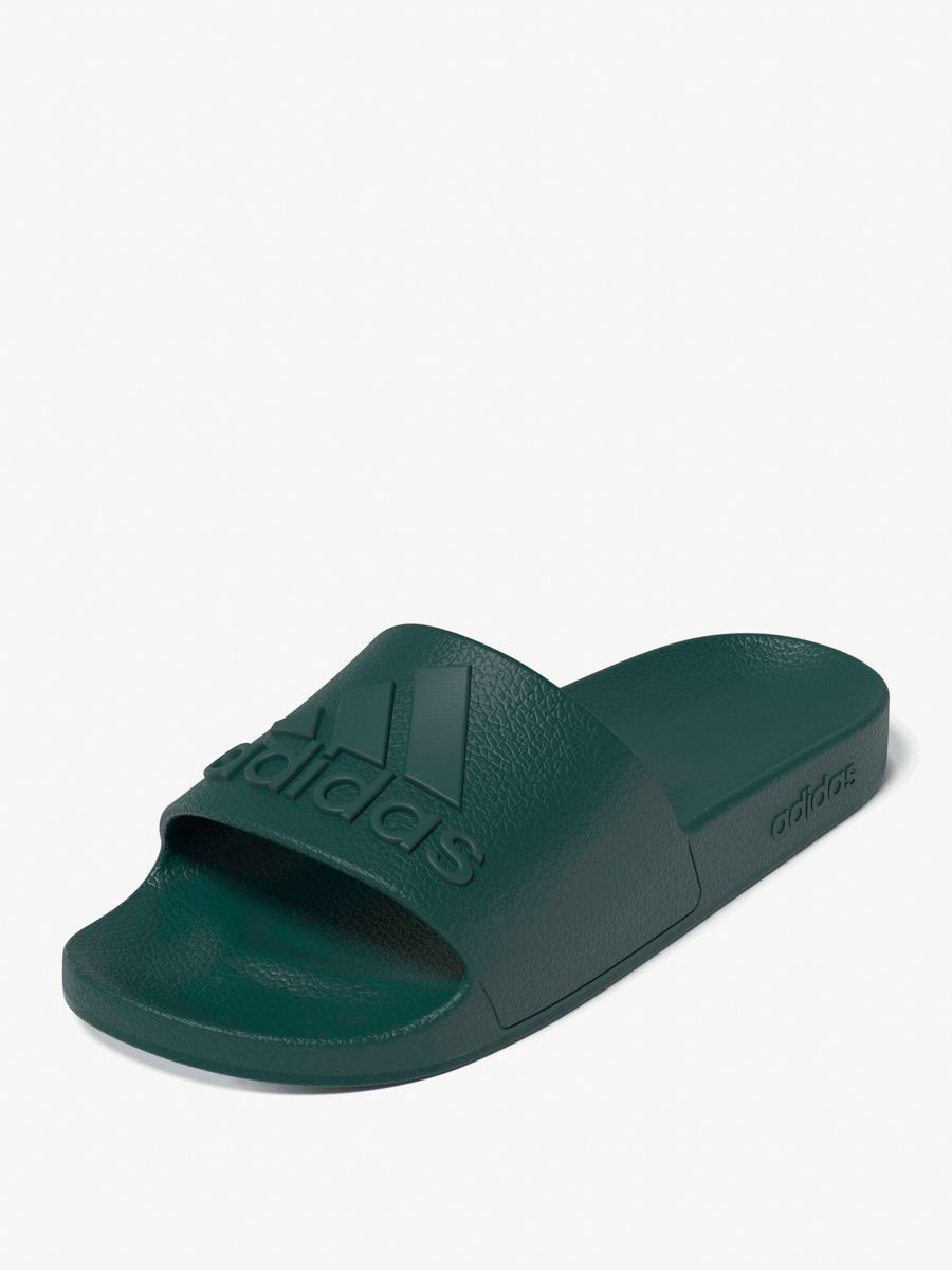 Green Adilette Aqua Slides