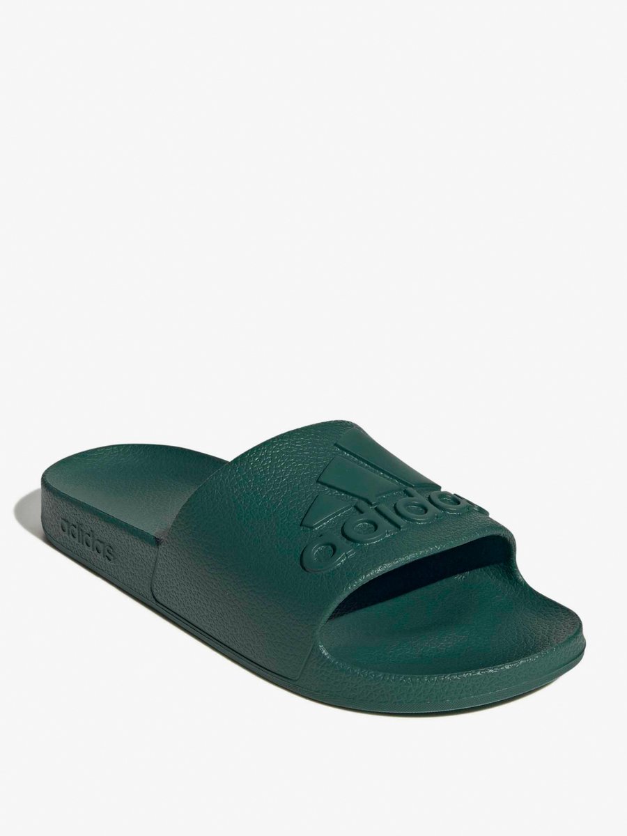 Green Adilette Aqua Slides