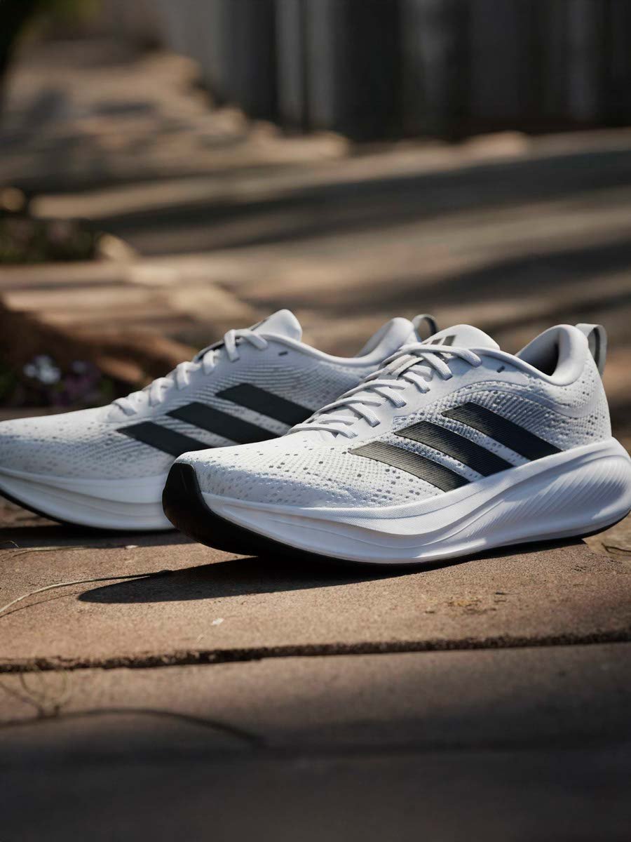 White Response Pace Running Shoes