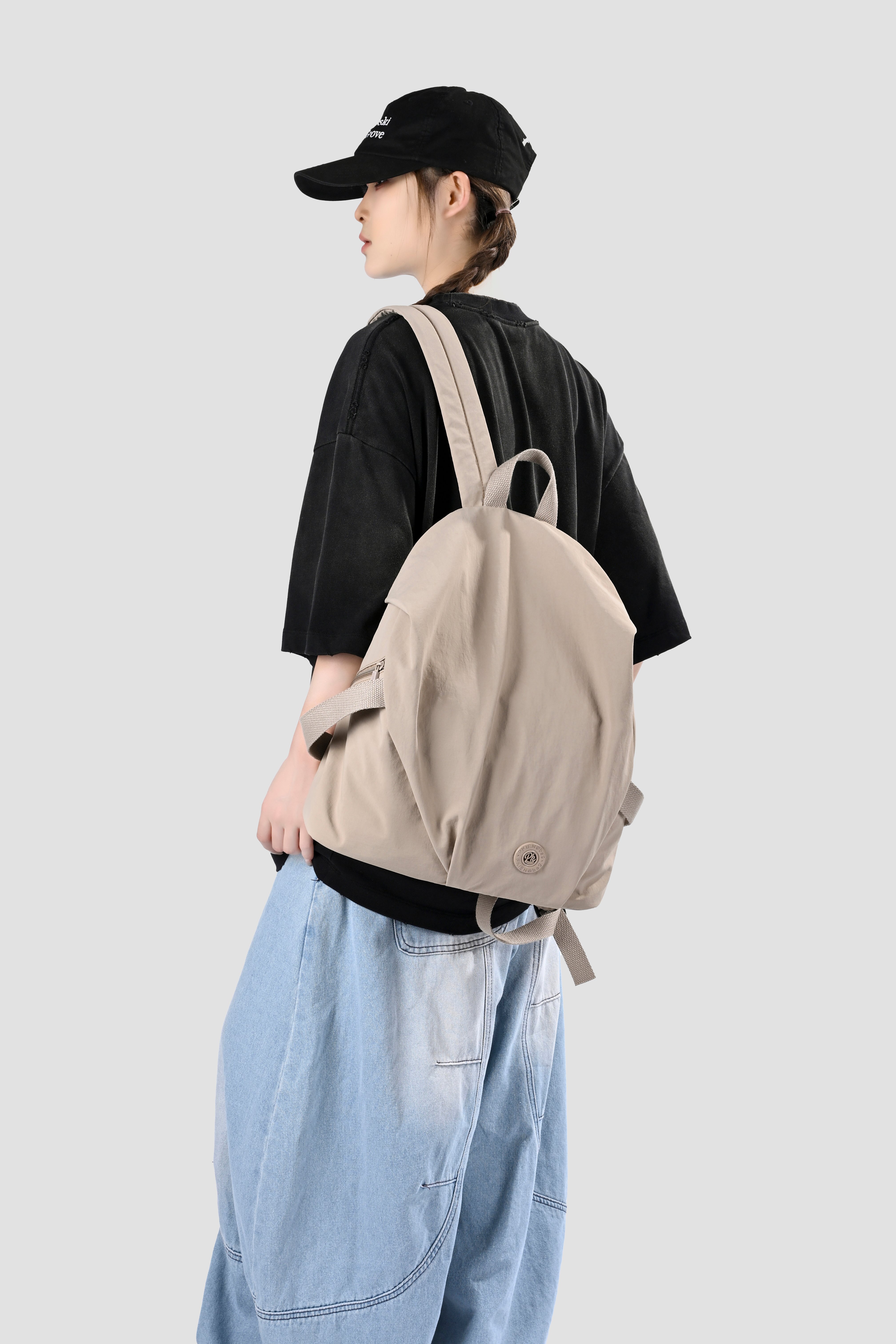 Plain Backpack 
