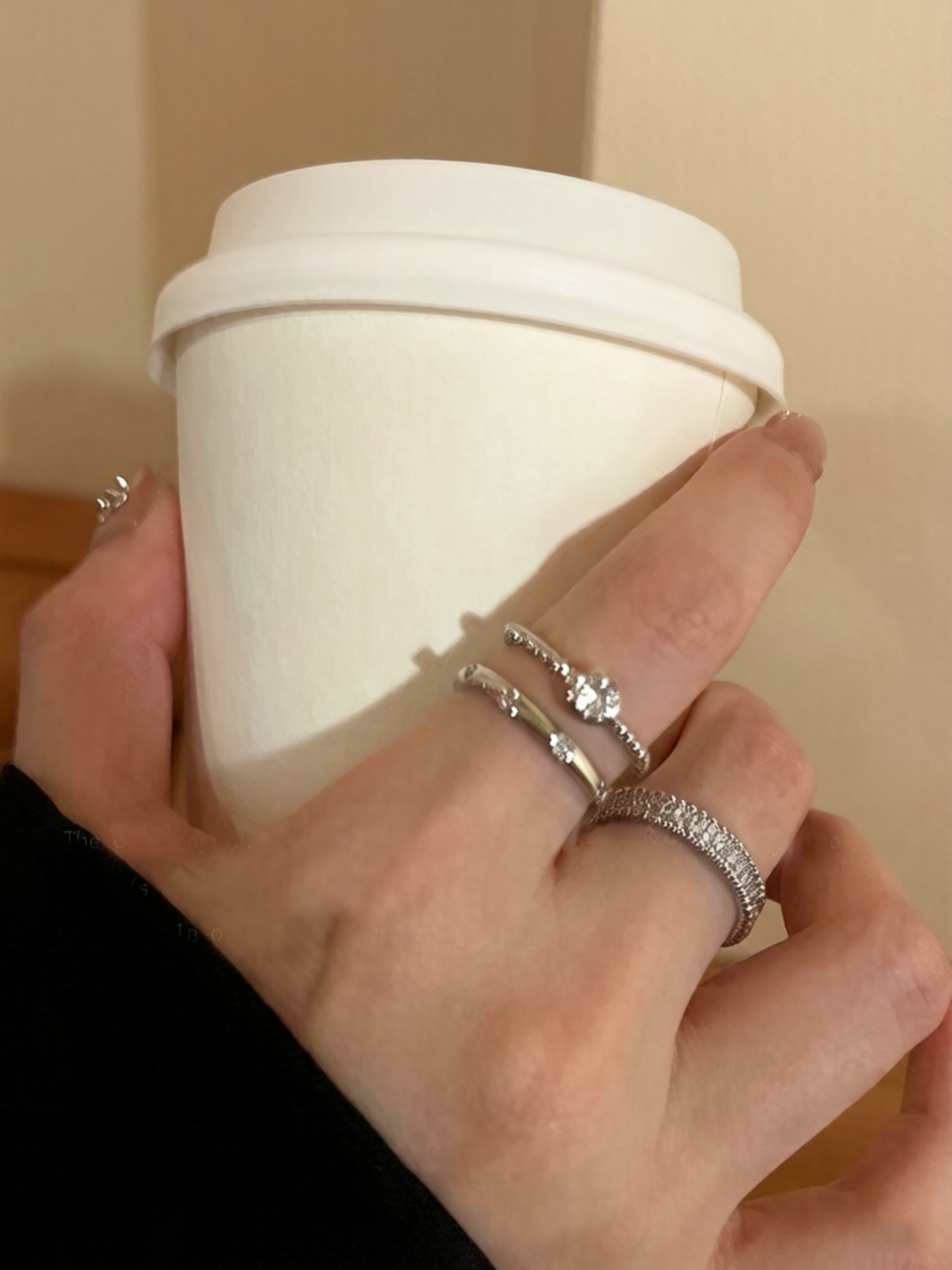 Silver Ring Set