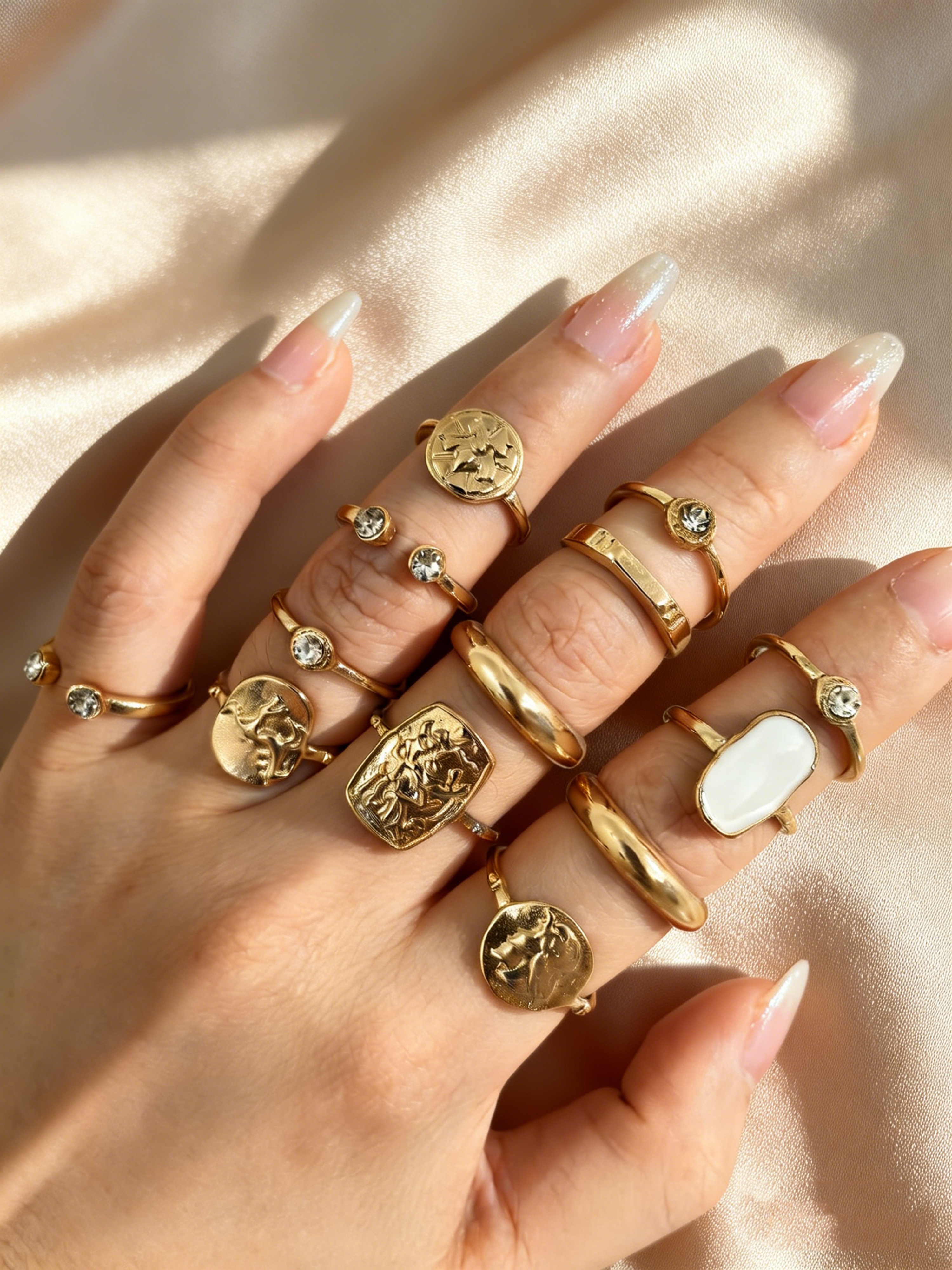 Gold Ring Set