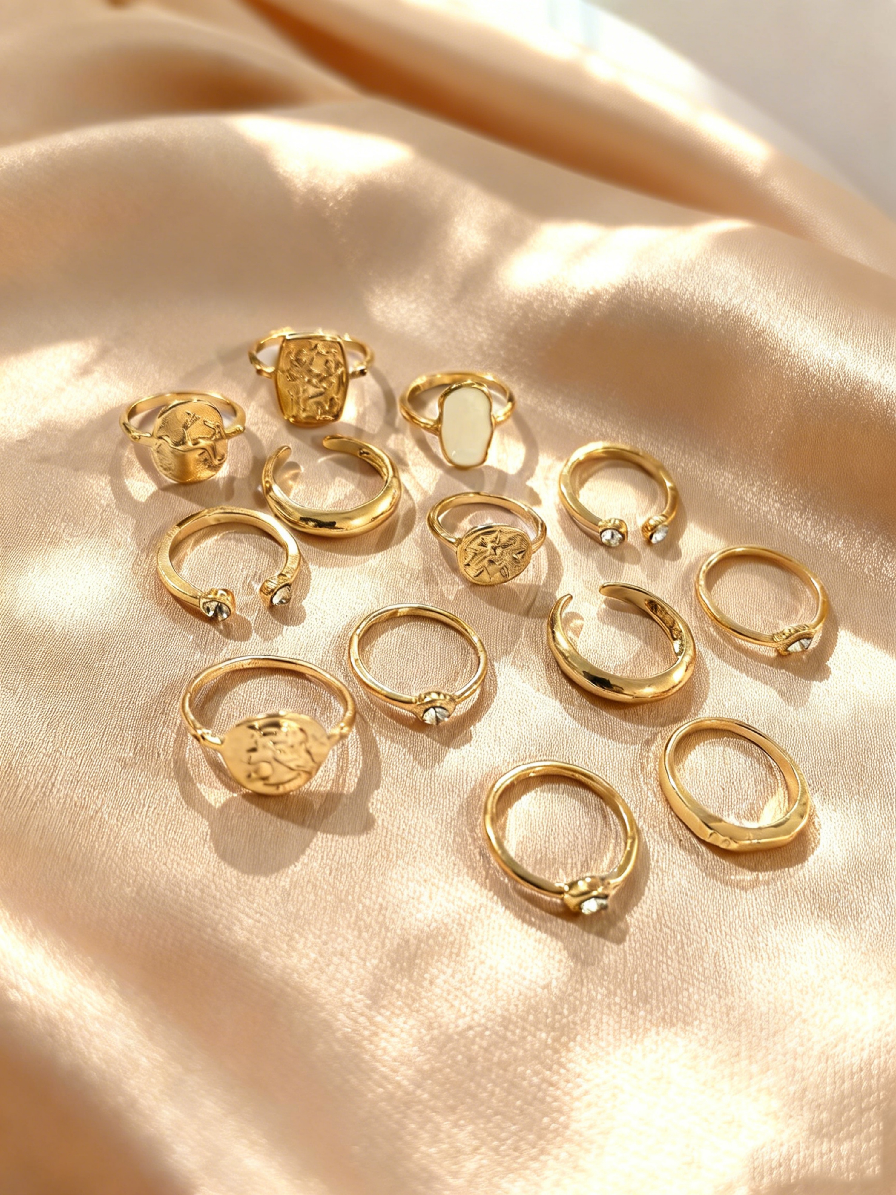 Gold Ring Set