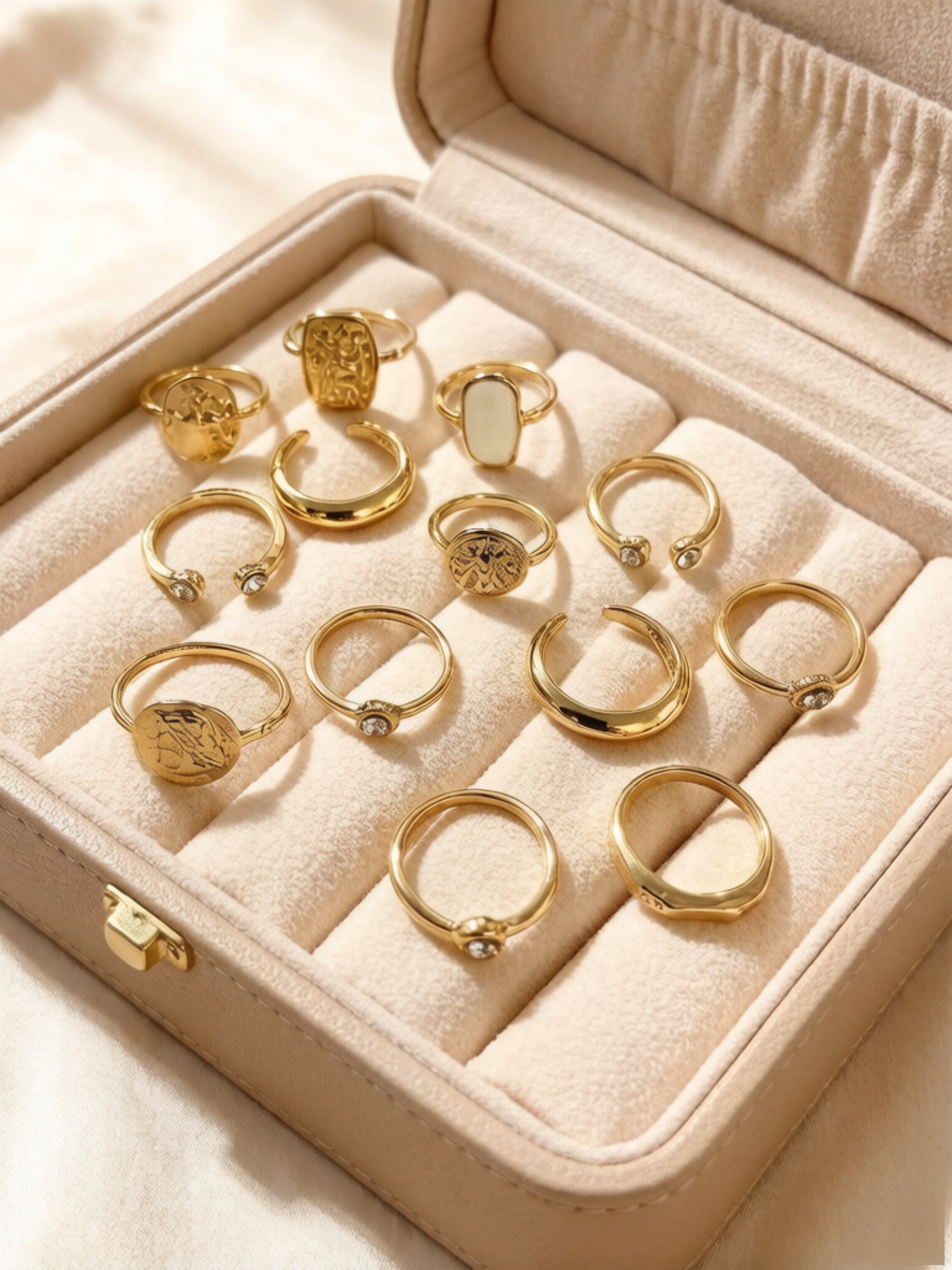 Gold Ring Set