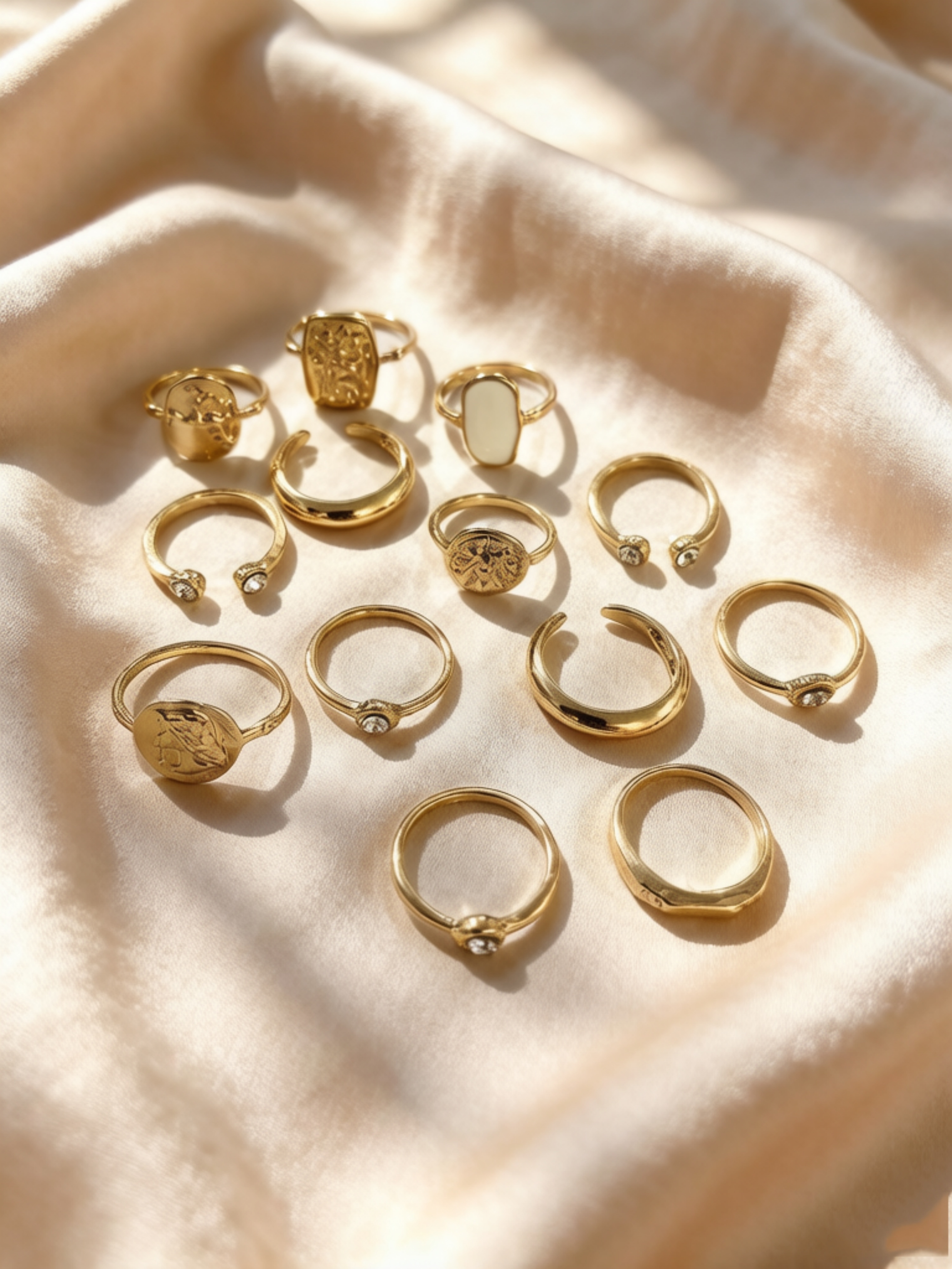 Gold Ring Set