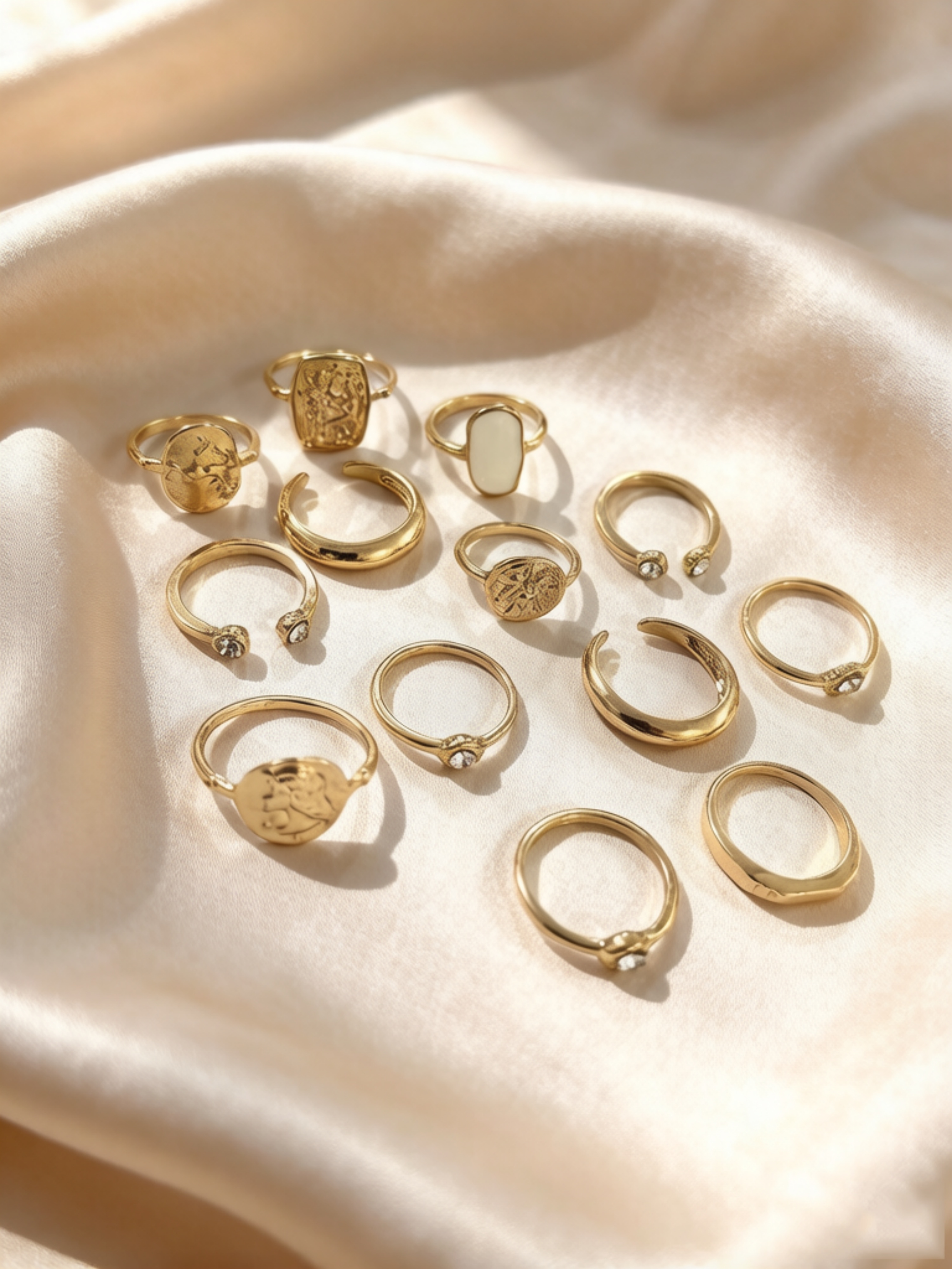 Gold Ring Set