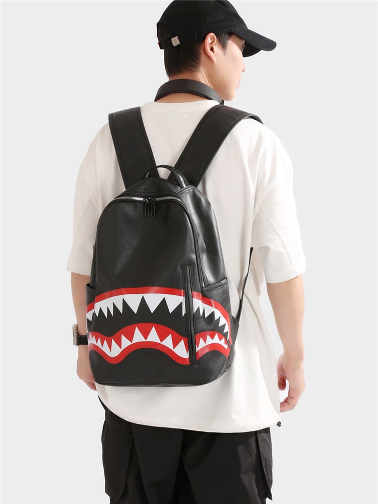 Black Shark-Inspired Backpack