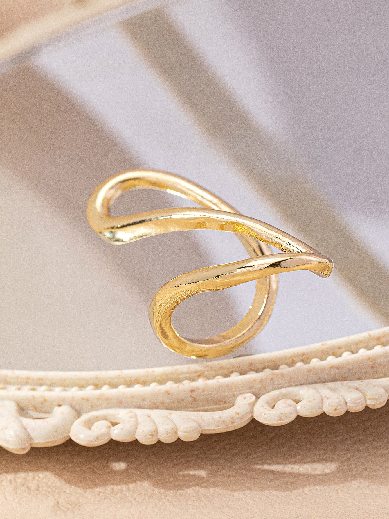 Gold Open Ring
