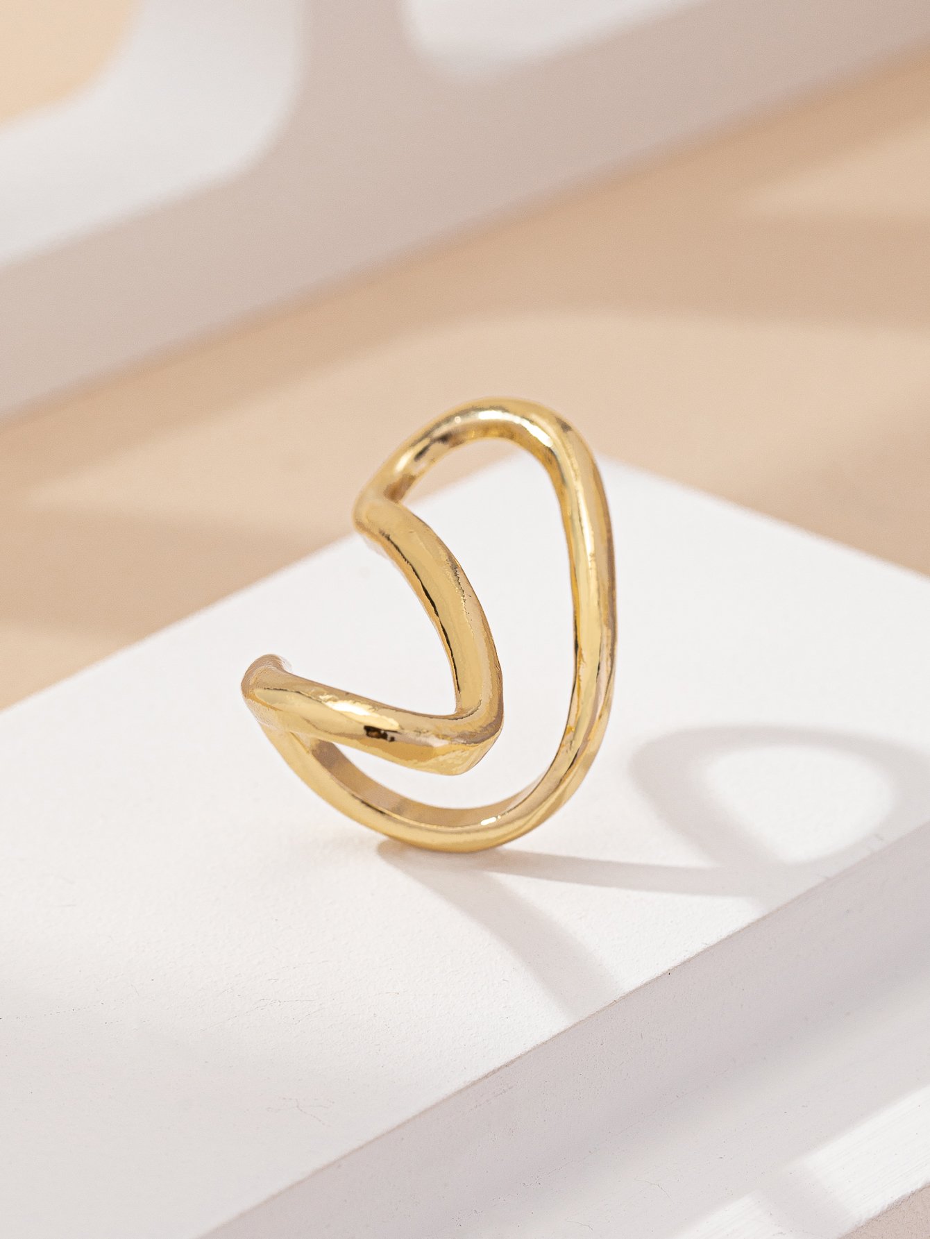 Gold Open Ring