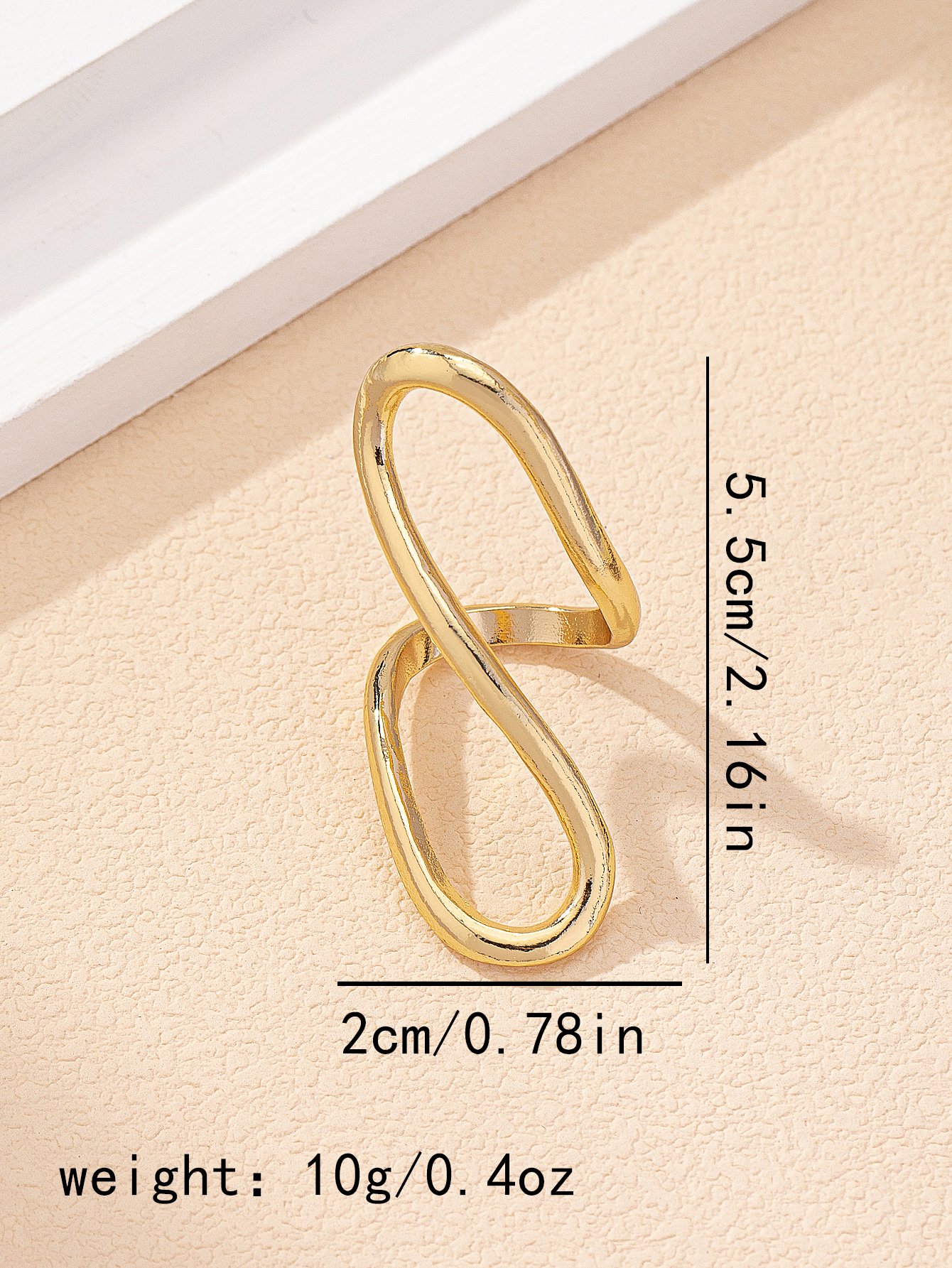 Gold Open Ring
