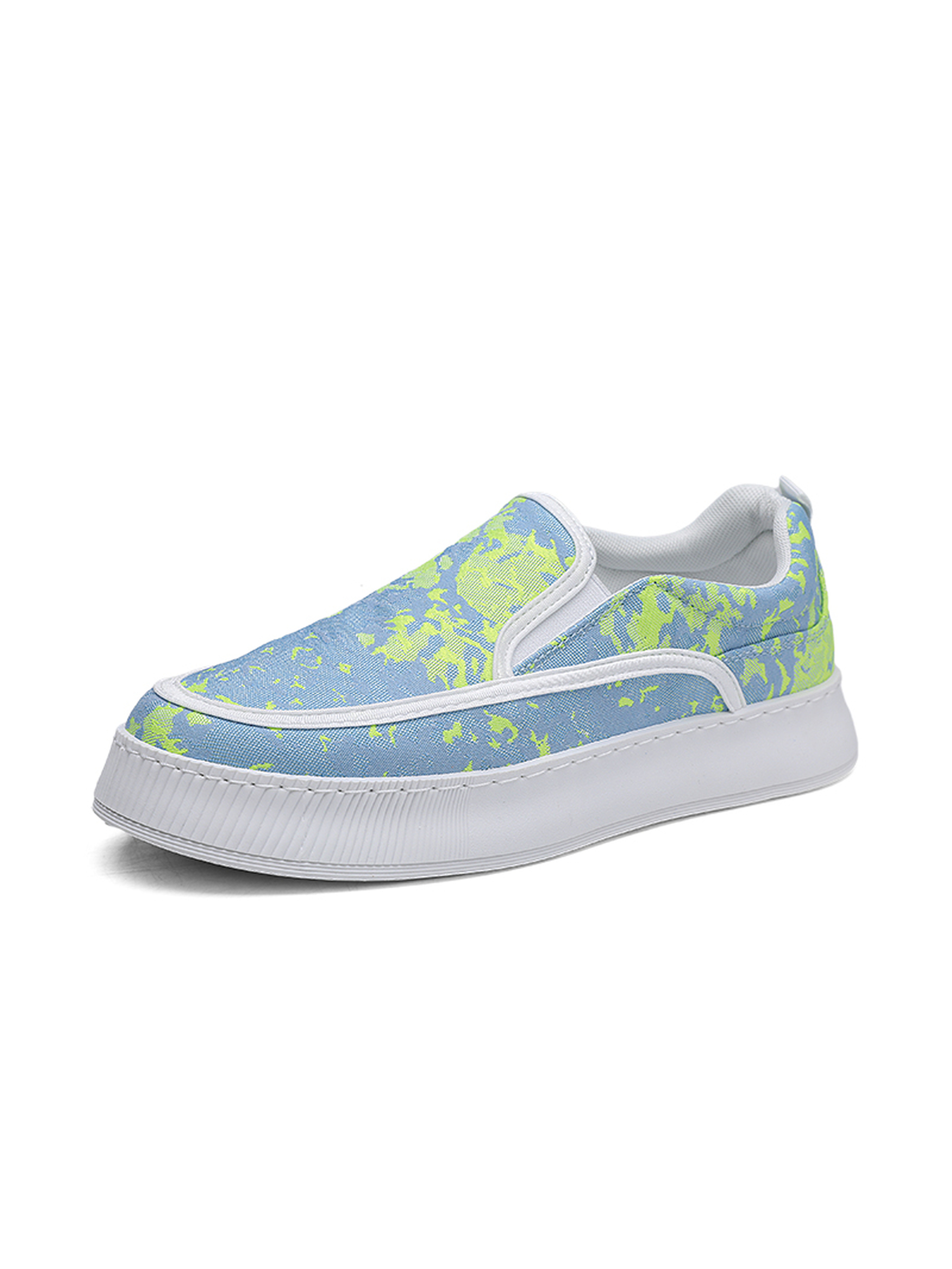 Men Textile Slip-On Casual Shoes