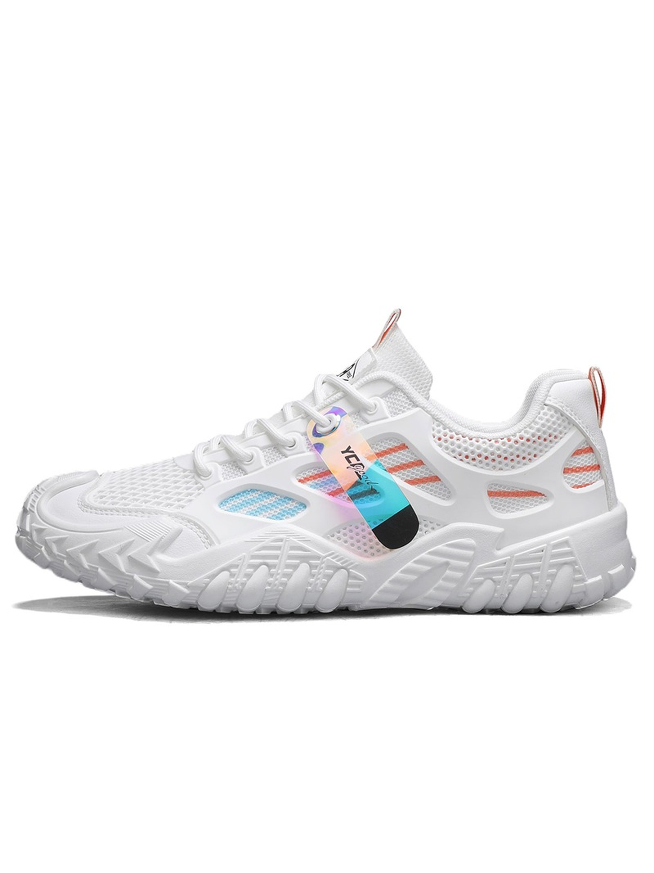 Men Mesh Lace-Up Casual Sneakers