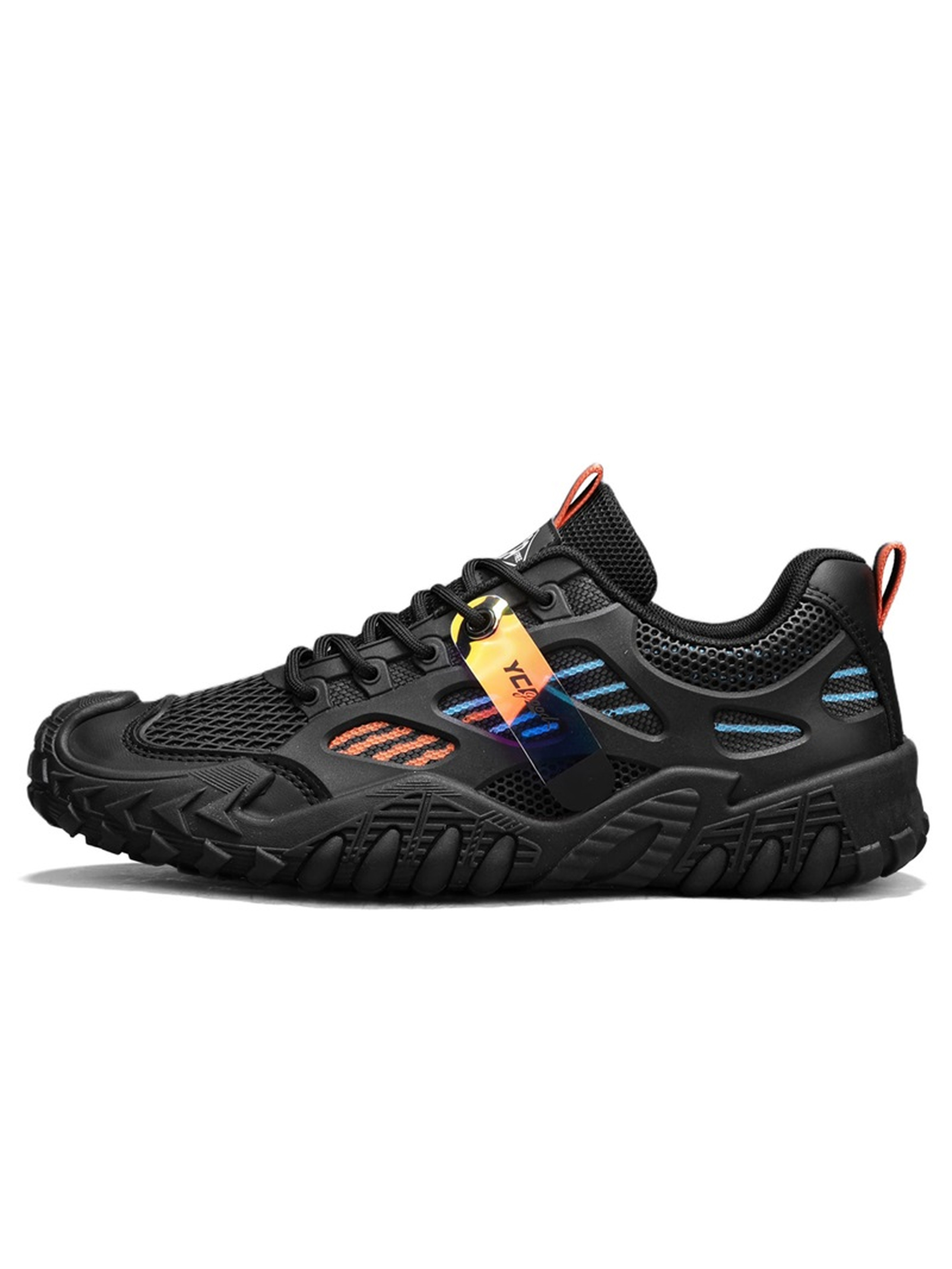 Men Mesh Lace-Up Casual Sneakers