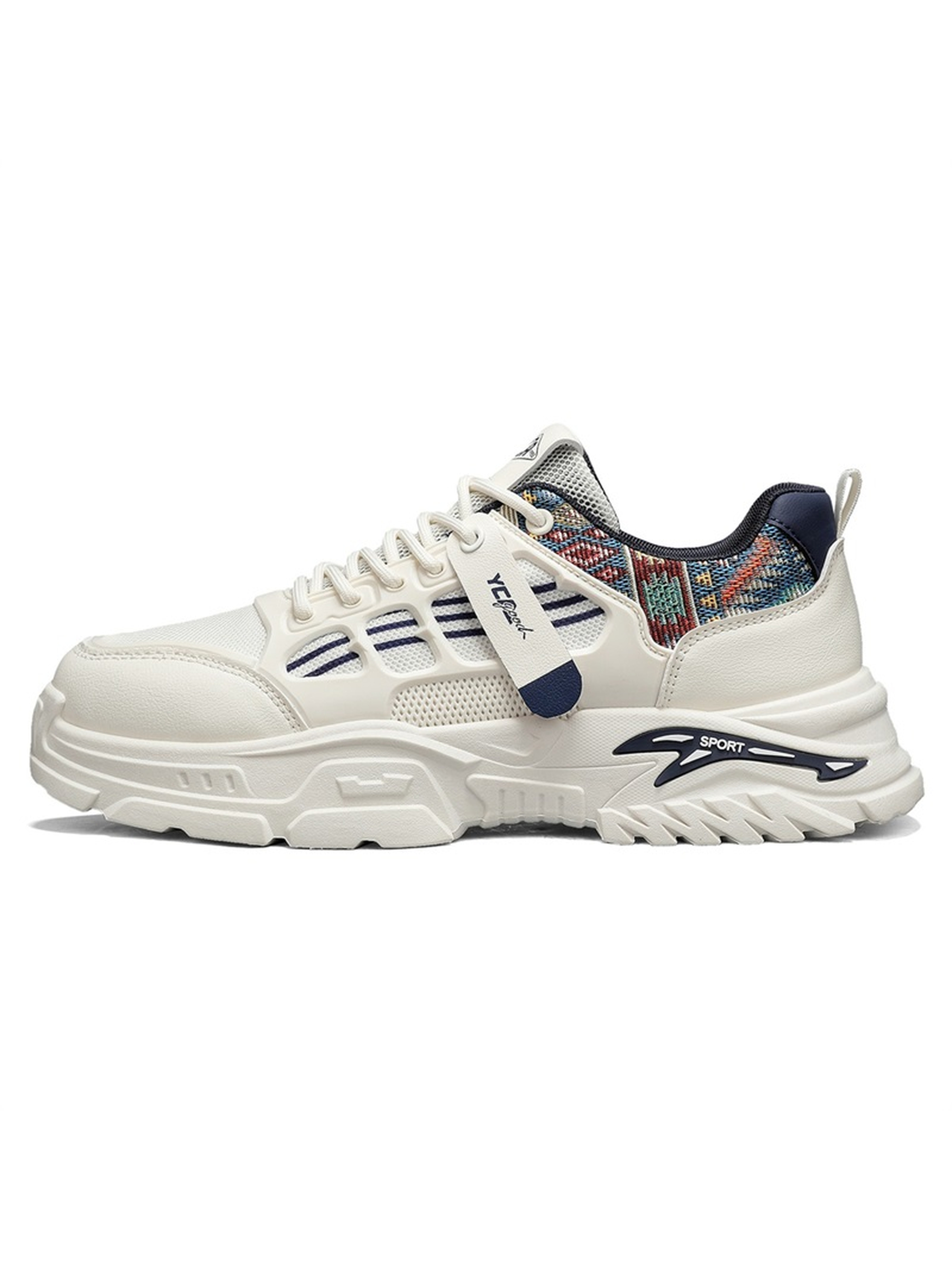 Men Breathable Mesh Chunky Sneakers