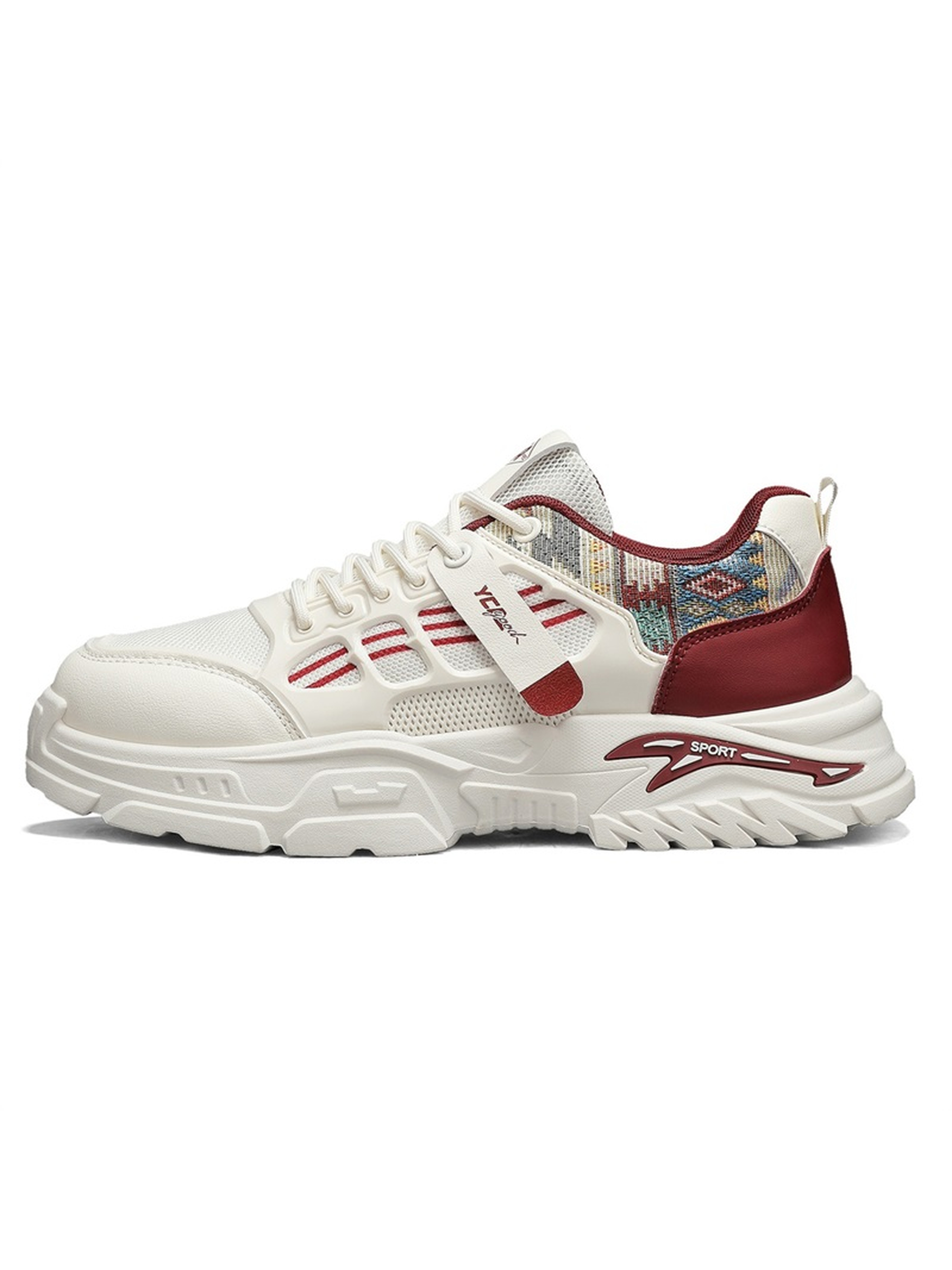 Men Breathable Mesh Chunky Sneakers