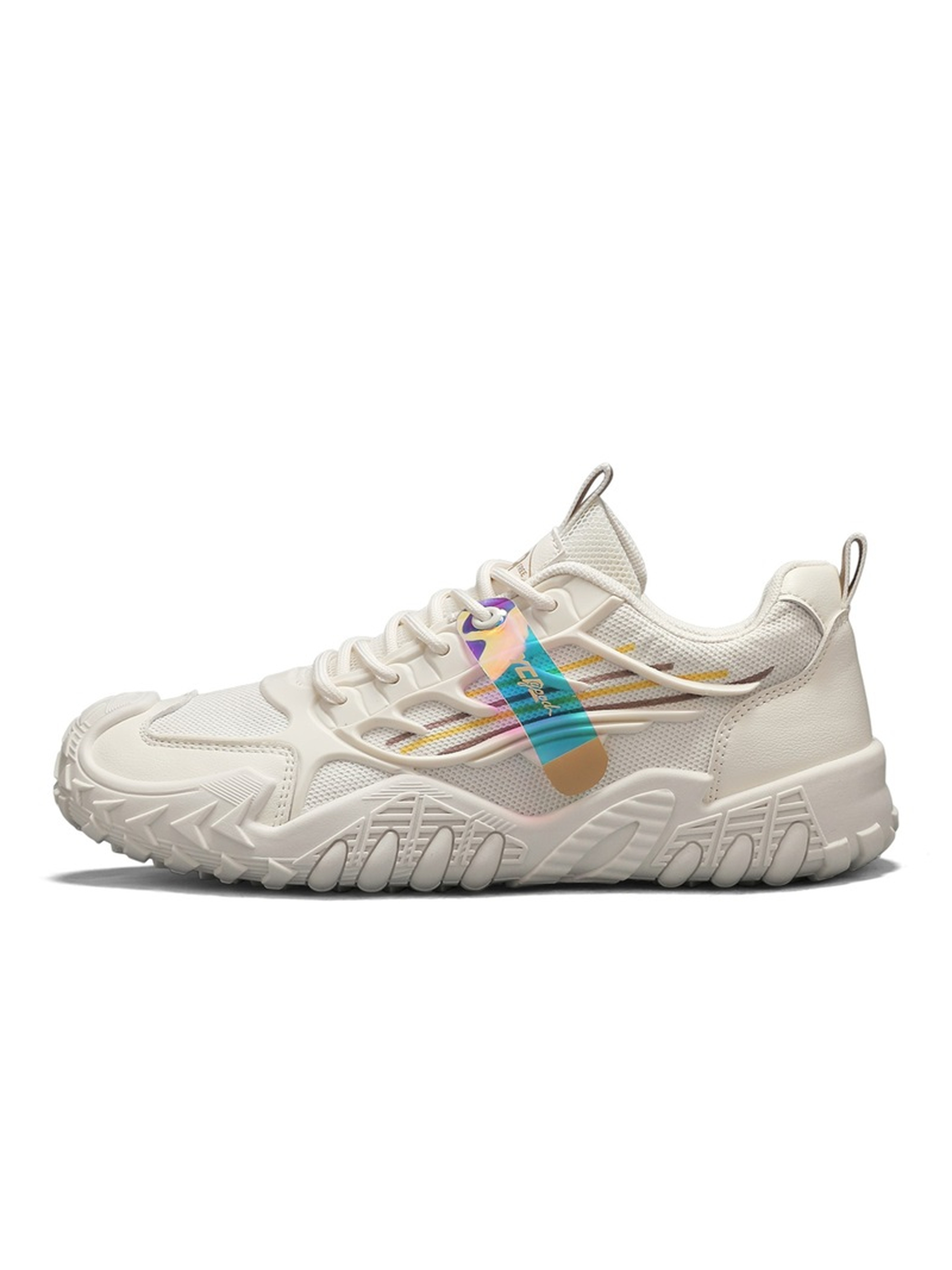 Men Mesh Lace-Up Casual Sneakers