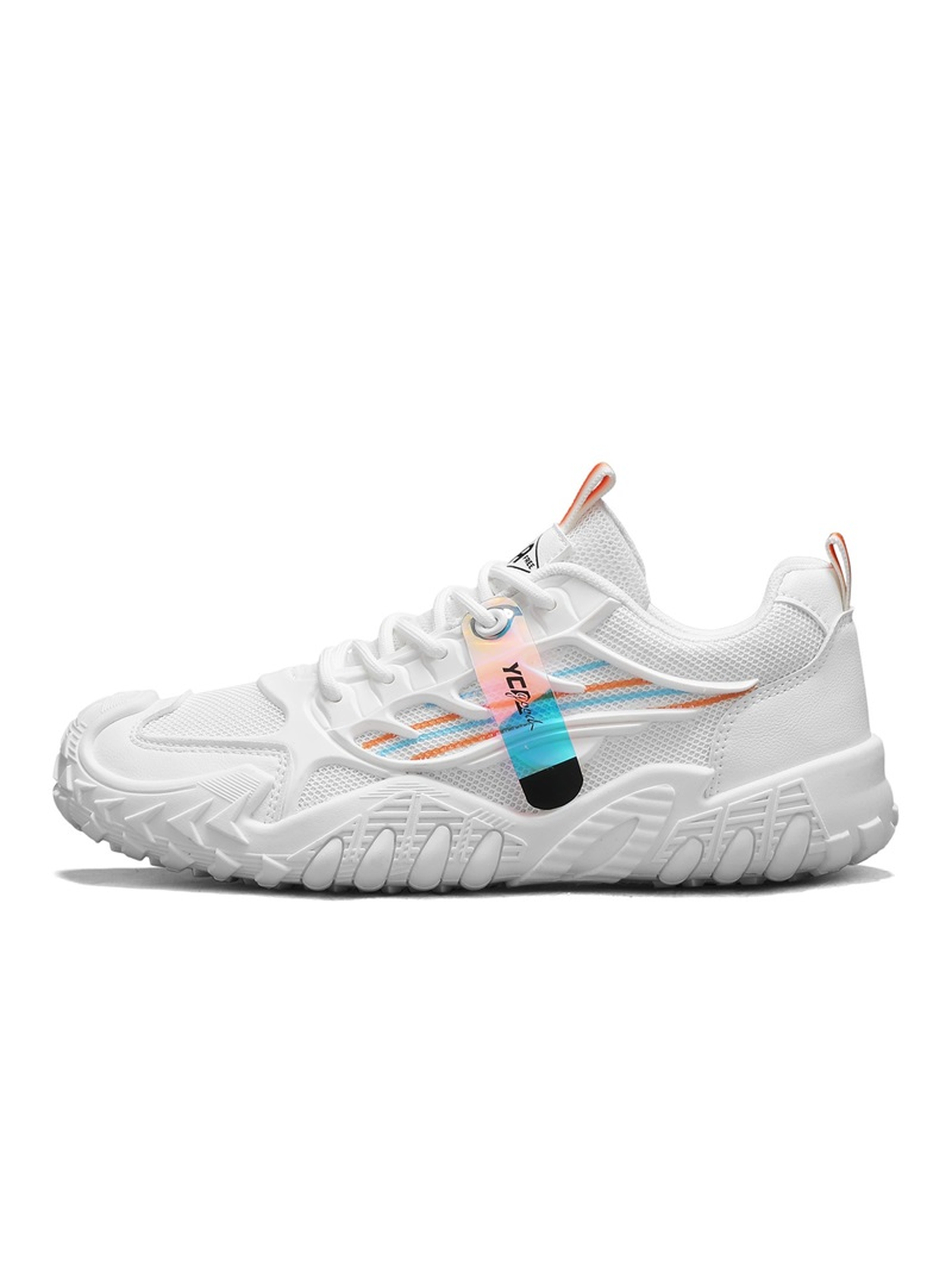 Men Mesh Lace-Up Casual Sneakers