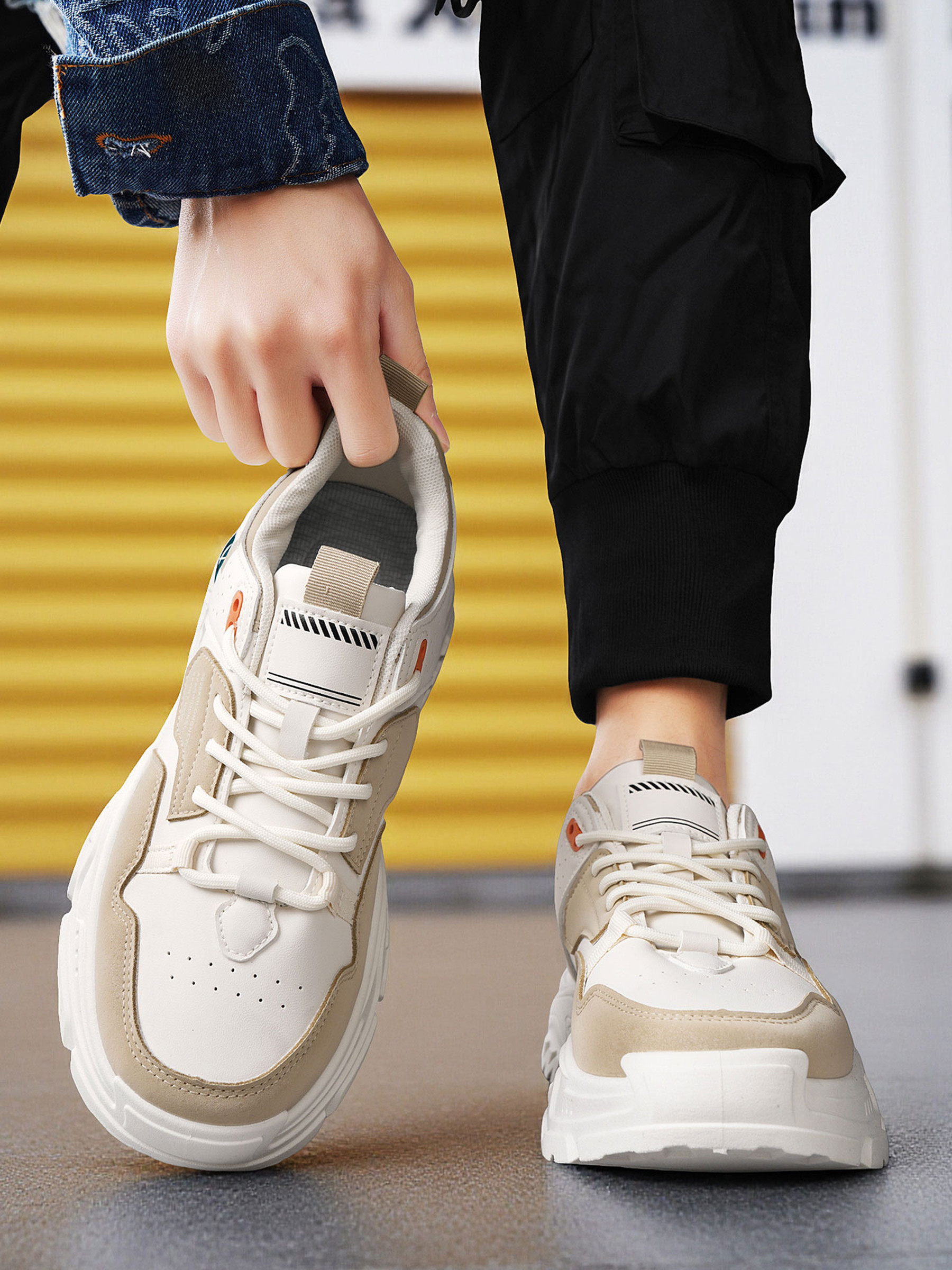 Multi-Color Sporty Casual Sneakers